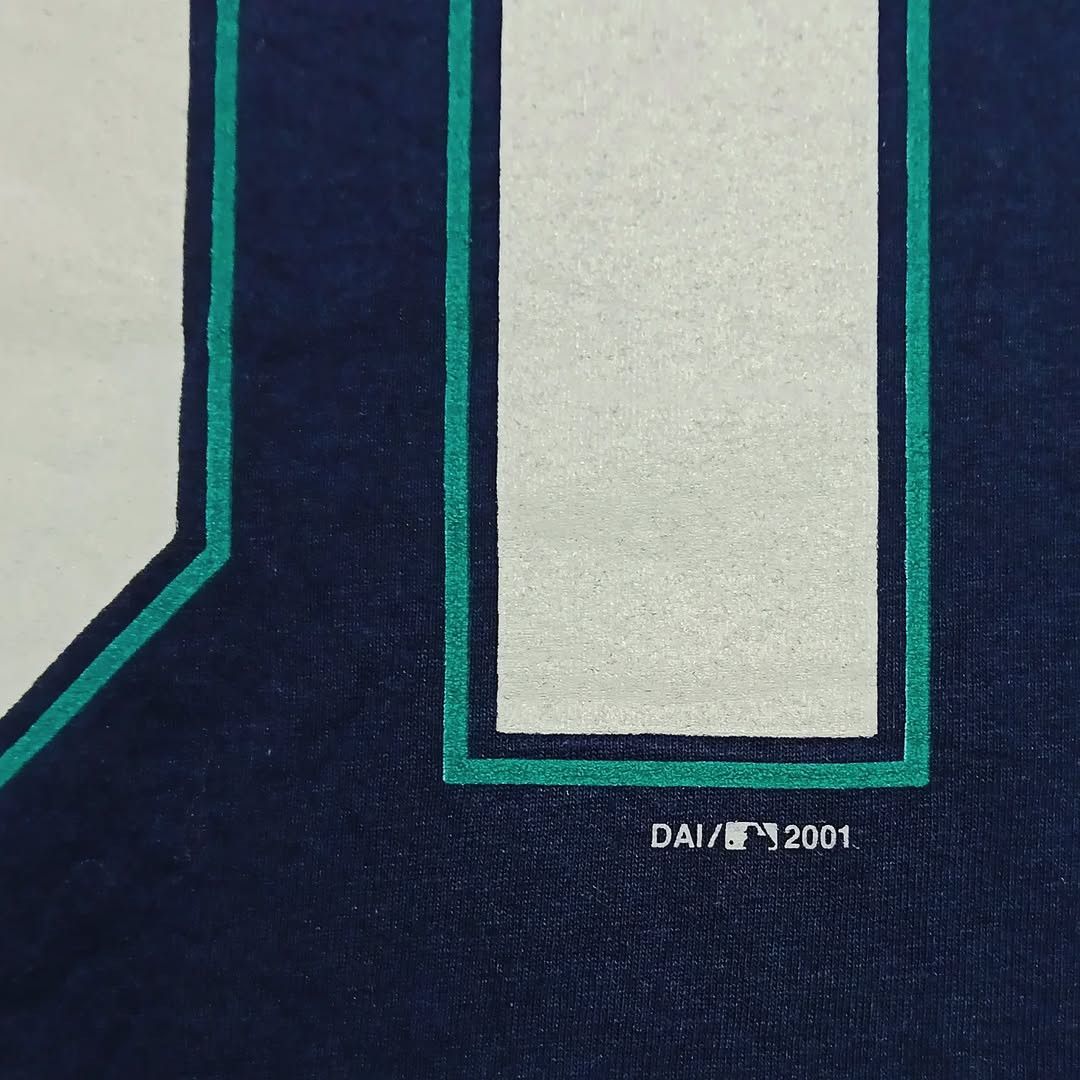MLB Vintage Ichiro Suzuki Seattle Mariners MLB Tee Shirt Size US M / EU 48-50 / 2 - 6 Thumbnail