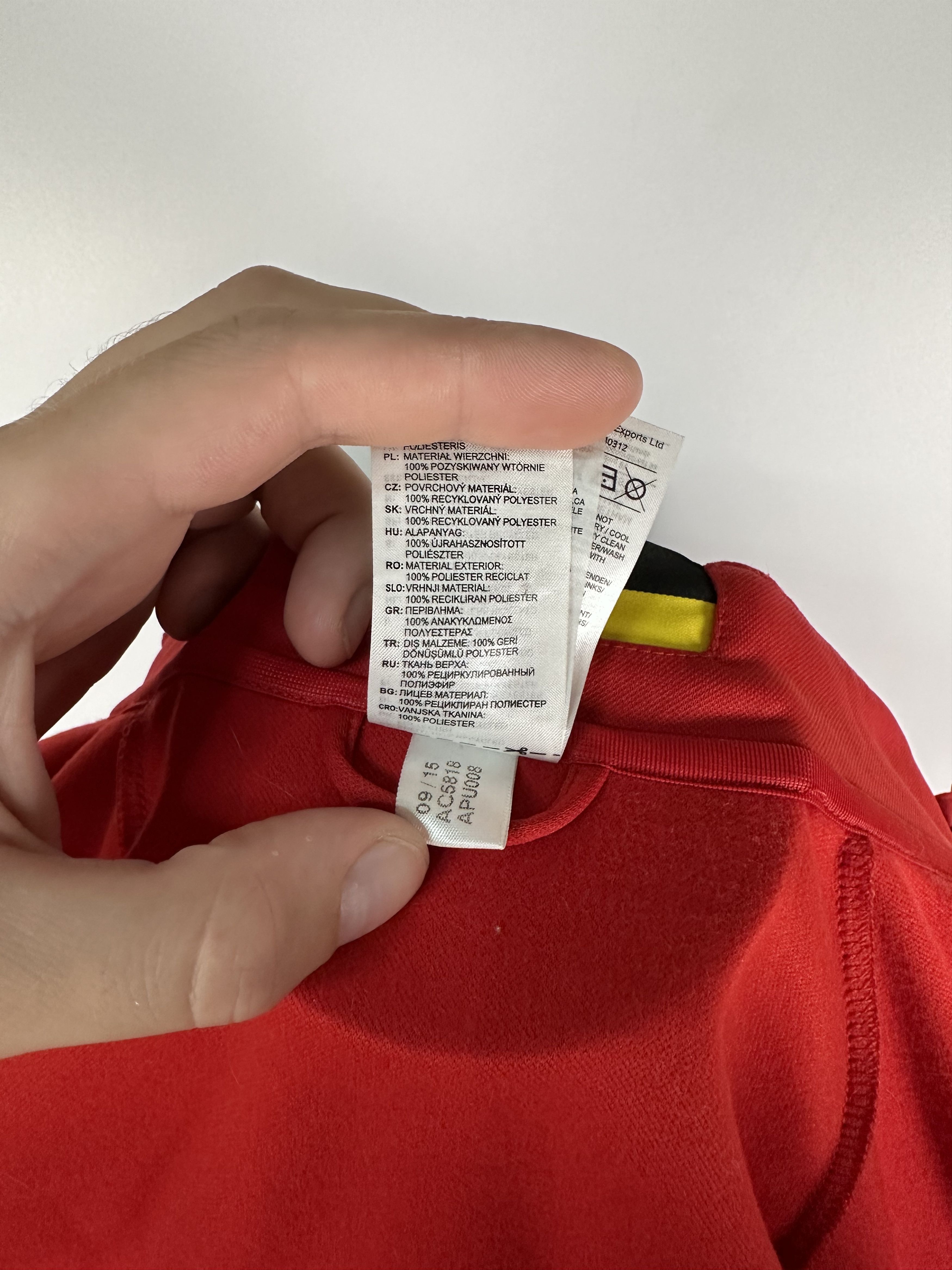 Adidas BELGIUM NATIONAL TEAM 20 FOOTBALL TRAINING TRACK TOP JACKET Size US M / EU 48-50 / 2 - 13 Thumbnail
