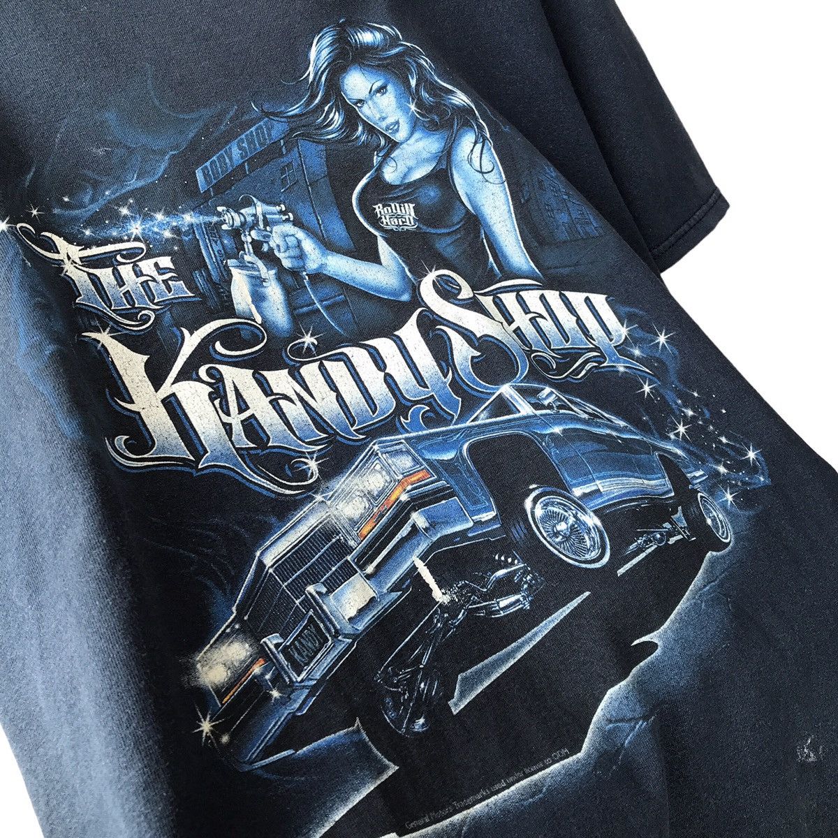 Alstyle × ODM × Vintage Rollin’ Hard Kandy Shop Vintage 2000s Lowrider Art Tee Size US L / EU 52-54 / 3 - 4 Thumbnail
