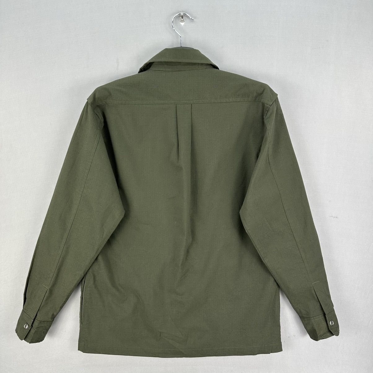 Flannel Logosdays Ripstop Olive Green Flannel Embroidery Logo Pocket Size US S / EU 44-46 / 1 - 4 Thumbnail
