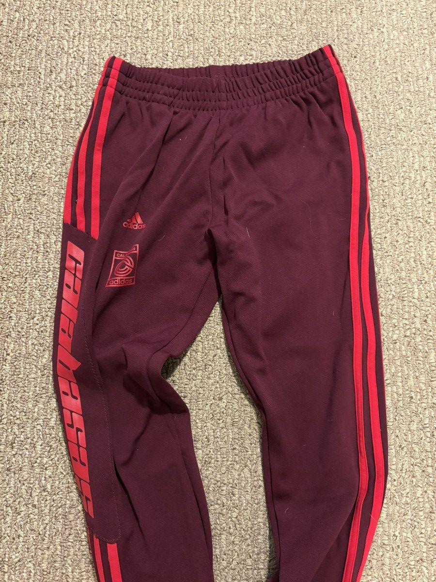 Adidas × Kanye West × Yeezy Adidas Yeezy Calabasas Pants Red Size US 28 / EU 44 - 1 Thumbnail