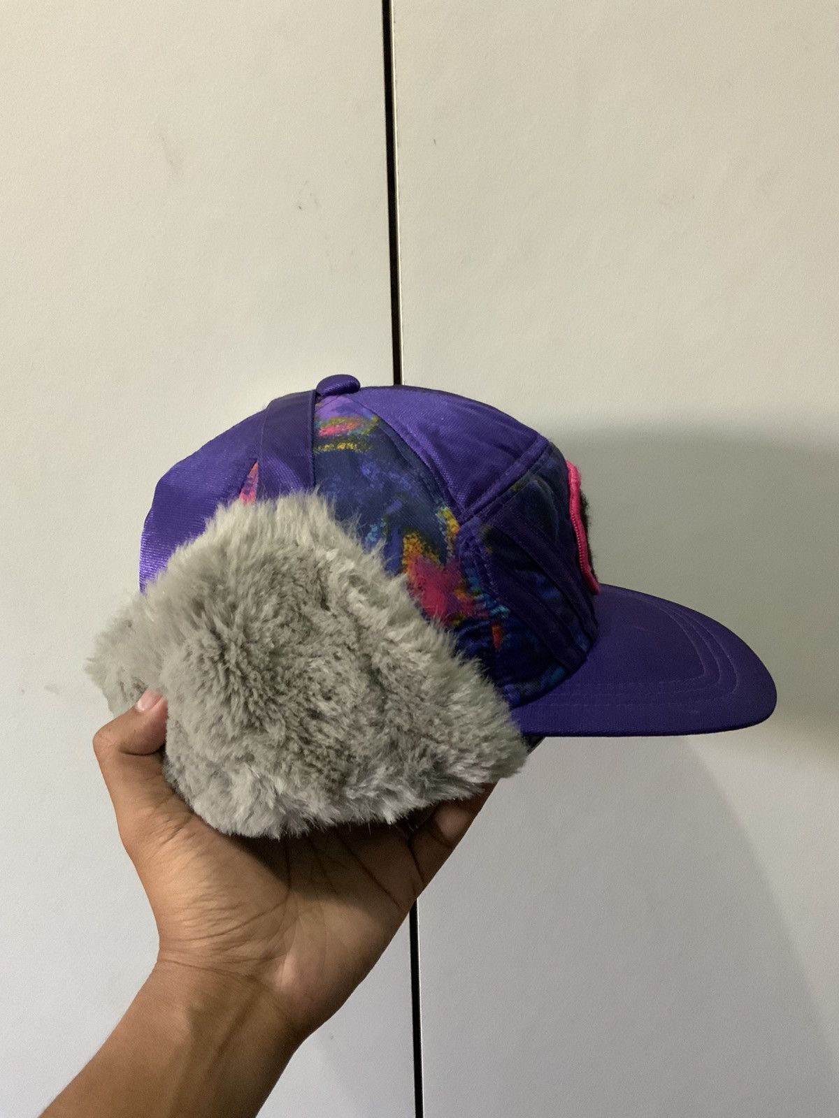 Hat Club Eagle Flight Mohair Fur Ski Hat Size ONE SIZE - 4 Thumbnail