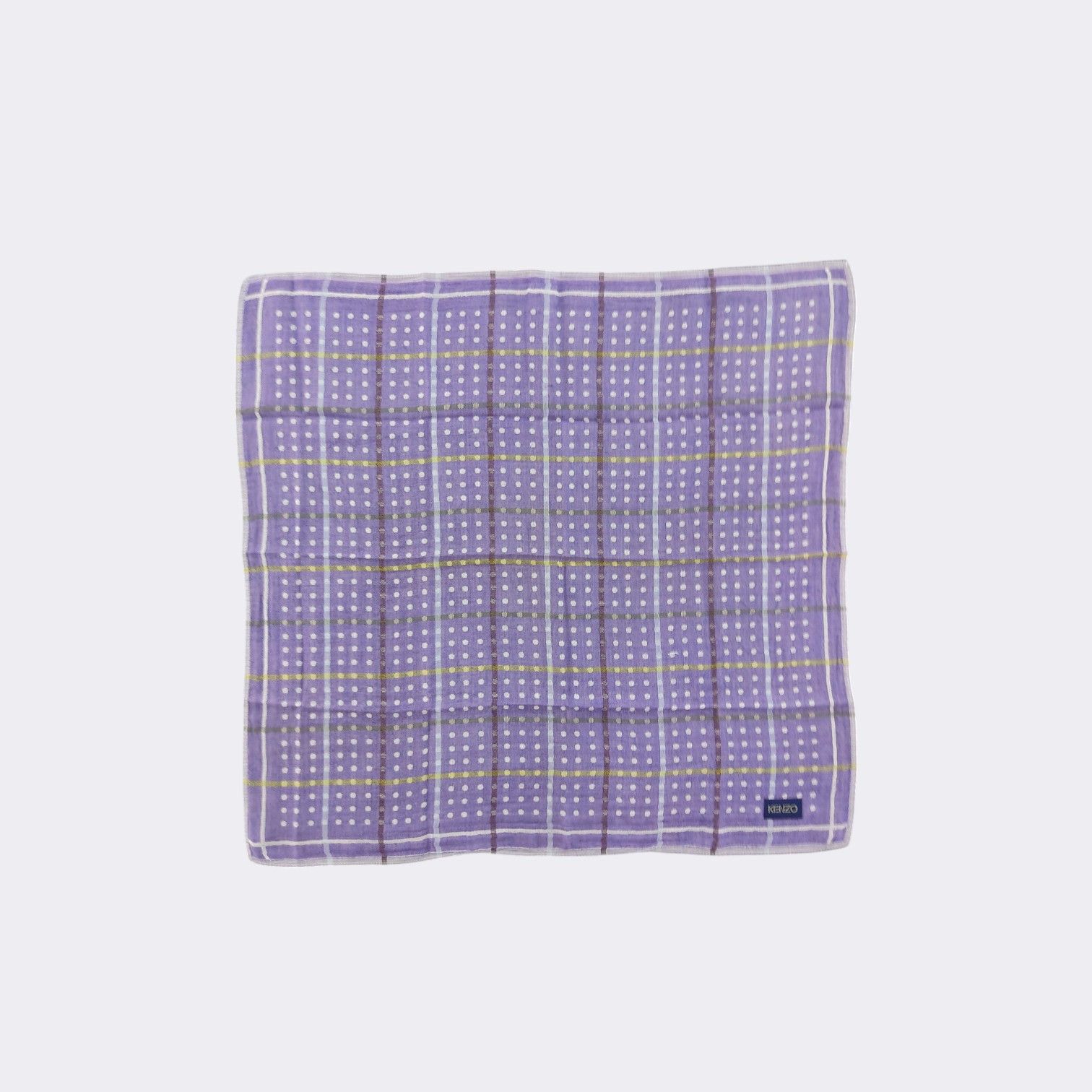 Kenzo × Vintage Vintage Kenzo Handkerchief Neckerchief Bandana H121B Size ONE SIZE - 2 Thumbnail