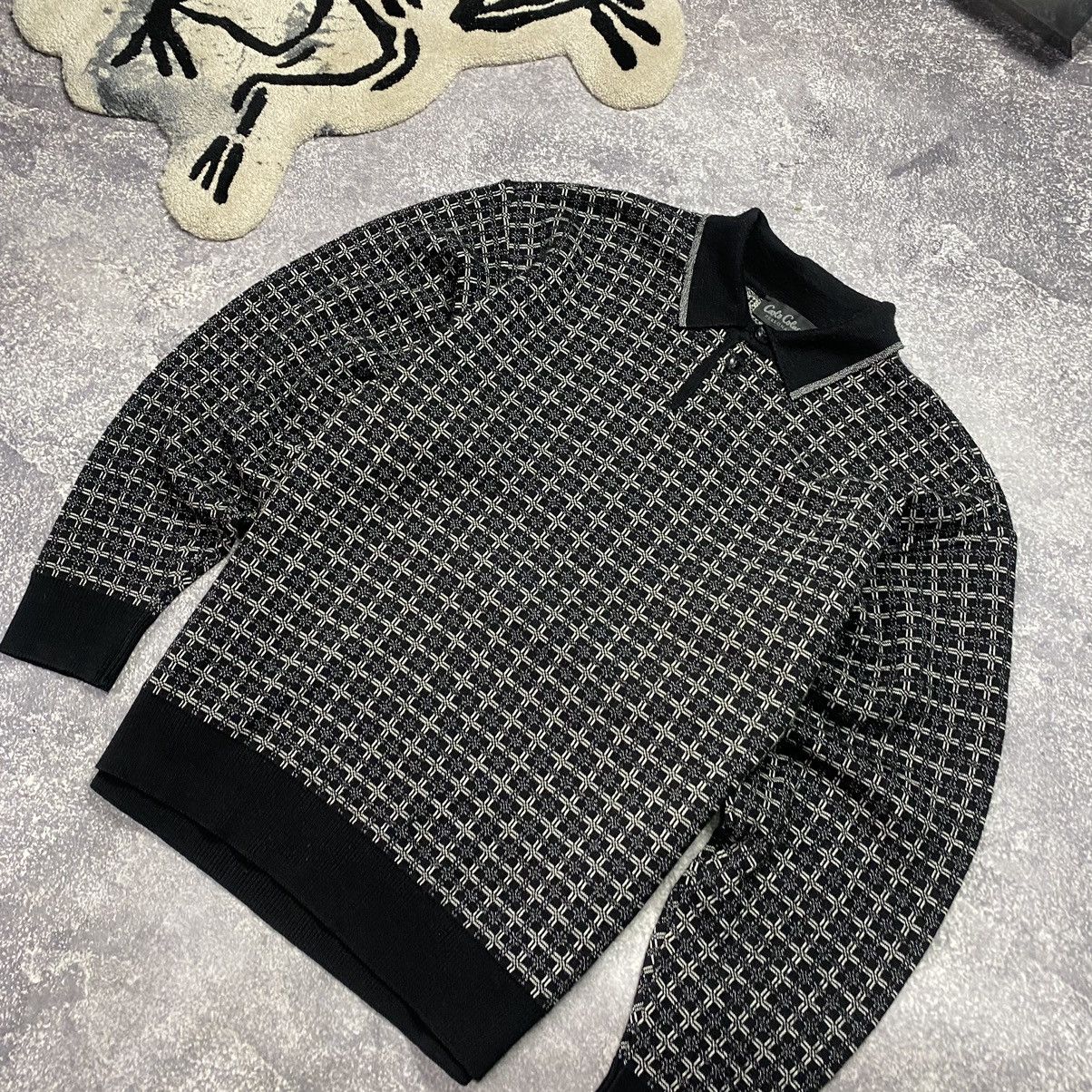 Vintage Vintage Carlo Colucci Personality Rare Colour luxury sweater Size US L / EU 52-54 / 3 - 3 Thumbnail