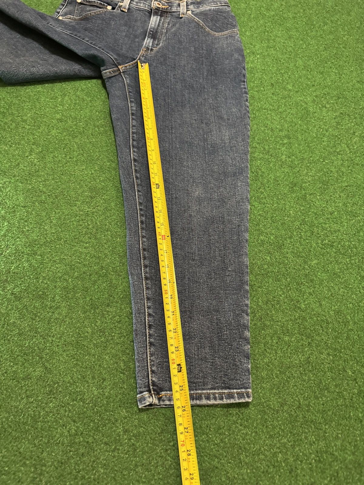 Levi's Levis Silvertab Mom Jeans 32x27 Dark Wash Denim Jeans Size 32" / US 10 / IT 46 - 7 Thumbnail