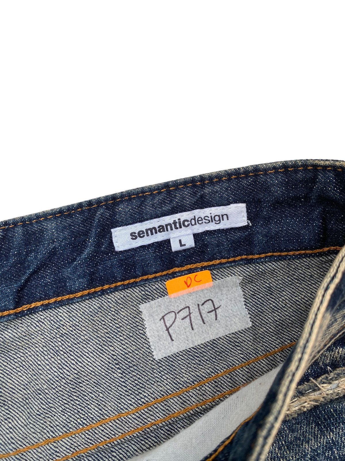 Japanese Brand Vintage Semantic Design Distressed Flare Pant Size US 32 / EU 48 - 5 Thumbnail