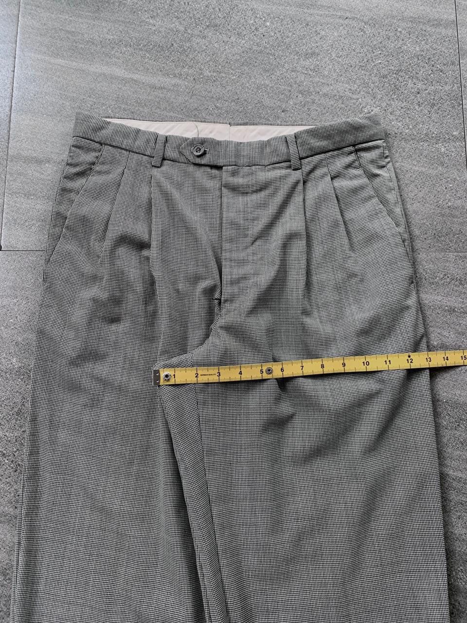 Issey Miyake FREE TAX! Houndstooth Wideleg Trousers Size US 32 / EU 48 - 17 Thumbnail