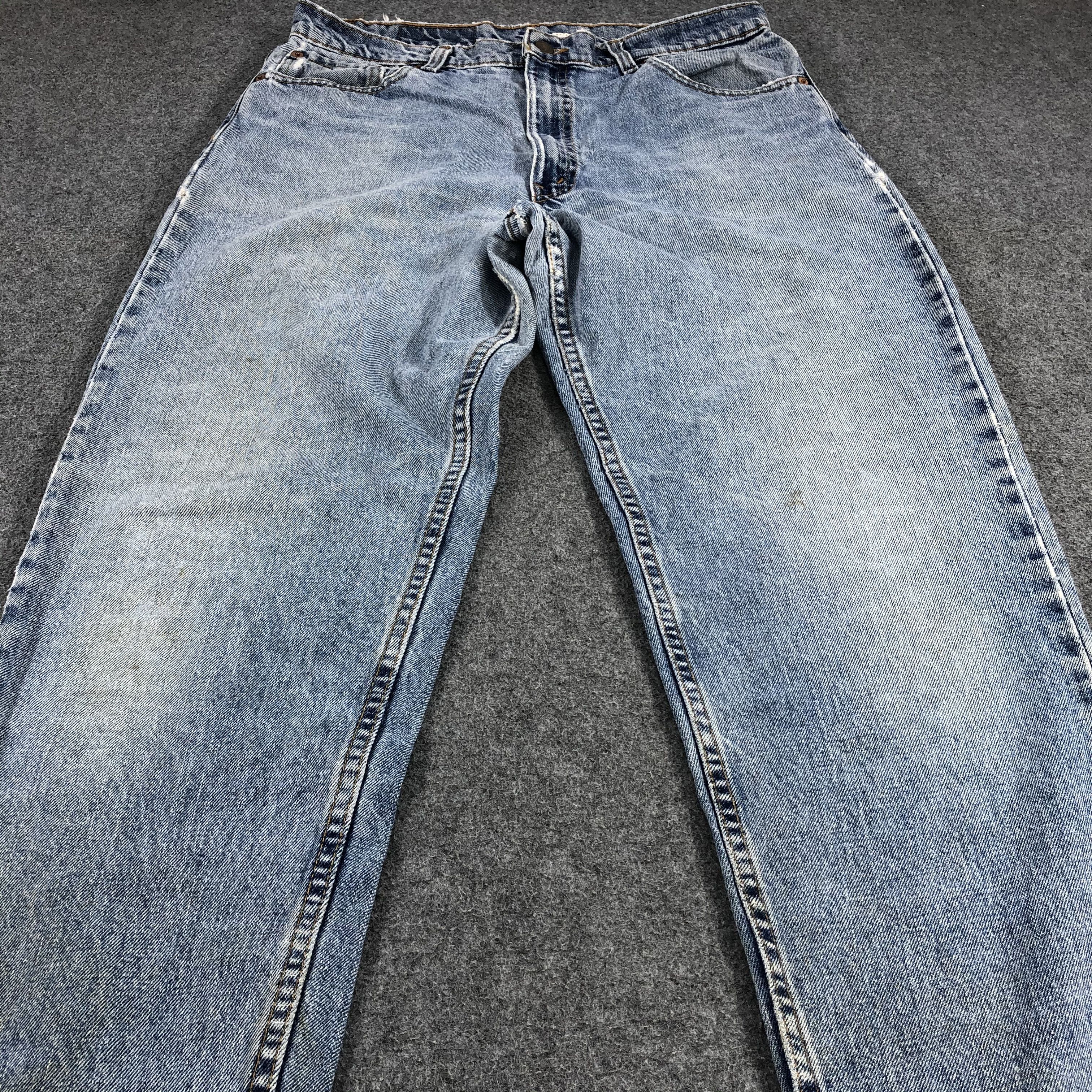 Levi's × Vintage Vintage Light Wash Levis 550 Jeans-JM1317 Size US 35 - 3 Thumbnail