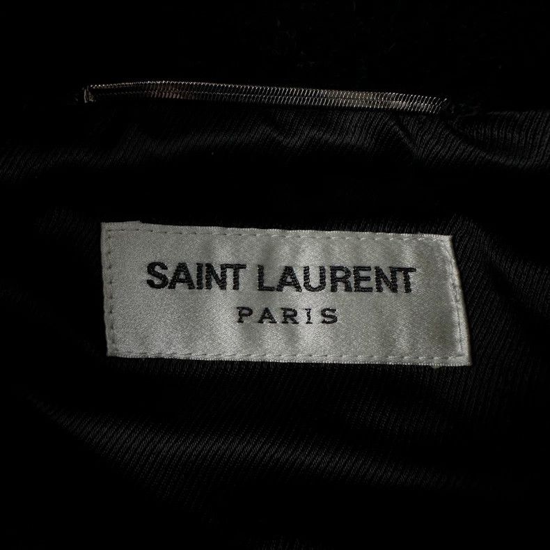 Yves Saint Laurent SAiNT LAURENT Wool breasted jacket 2504-Nextarrow Size US S / EU 44-46 / 1 - 4 Thumbnail