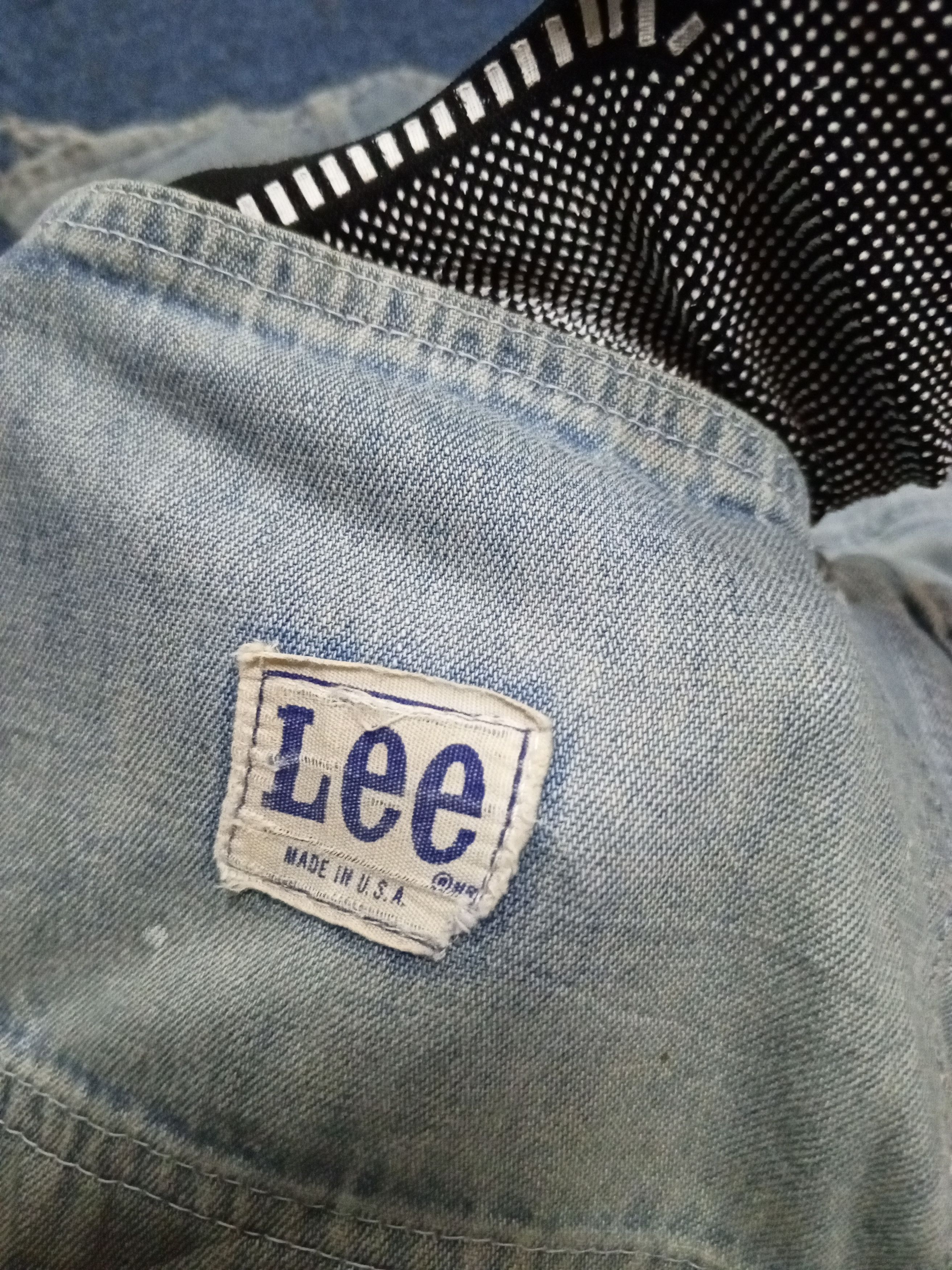 Lee × Vintage LEE CARPENTER VINTAGE 60S RARE Size US 30 / EU 46 - 13 Thumbnail