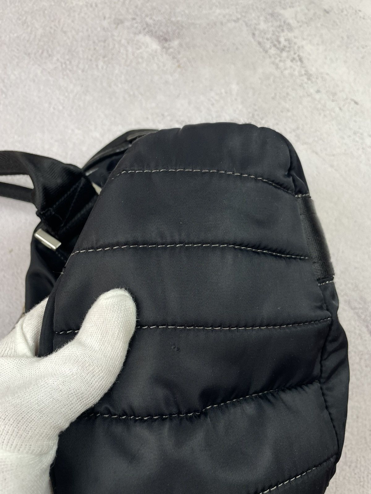 Diesel × Vintage Rare! Vintage y2k Diesel Black Bag Size ONE SIZE - 15 Thumbnail