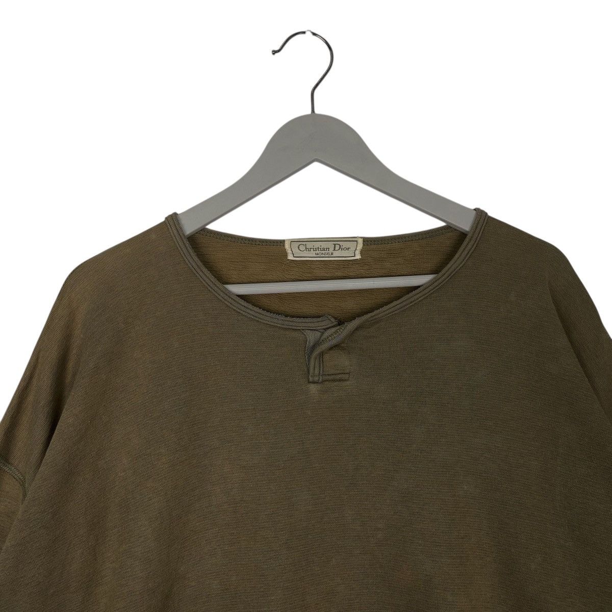 Vintage Vintage 90s Christian Dior Sweatshirt Crewneck Brown Size XL Size US XL / EU 56 / 4 - 4 Thumbnail
