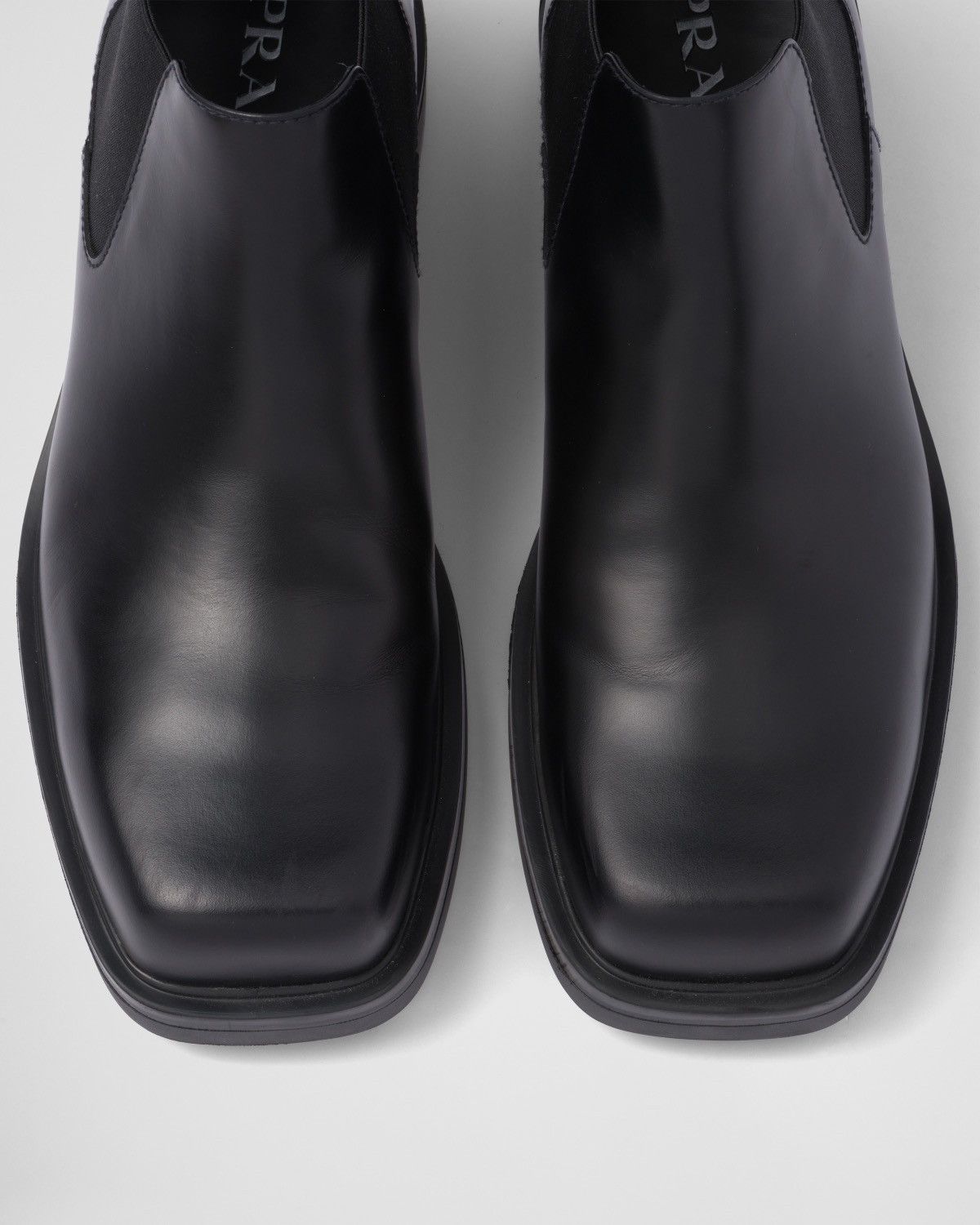 Prada Prada Brushed leather Chelsea boots Size US 11 / EU 44 - 6 Thumbnail