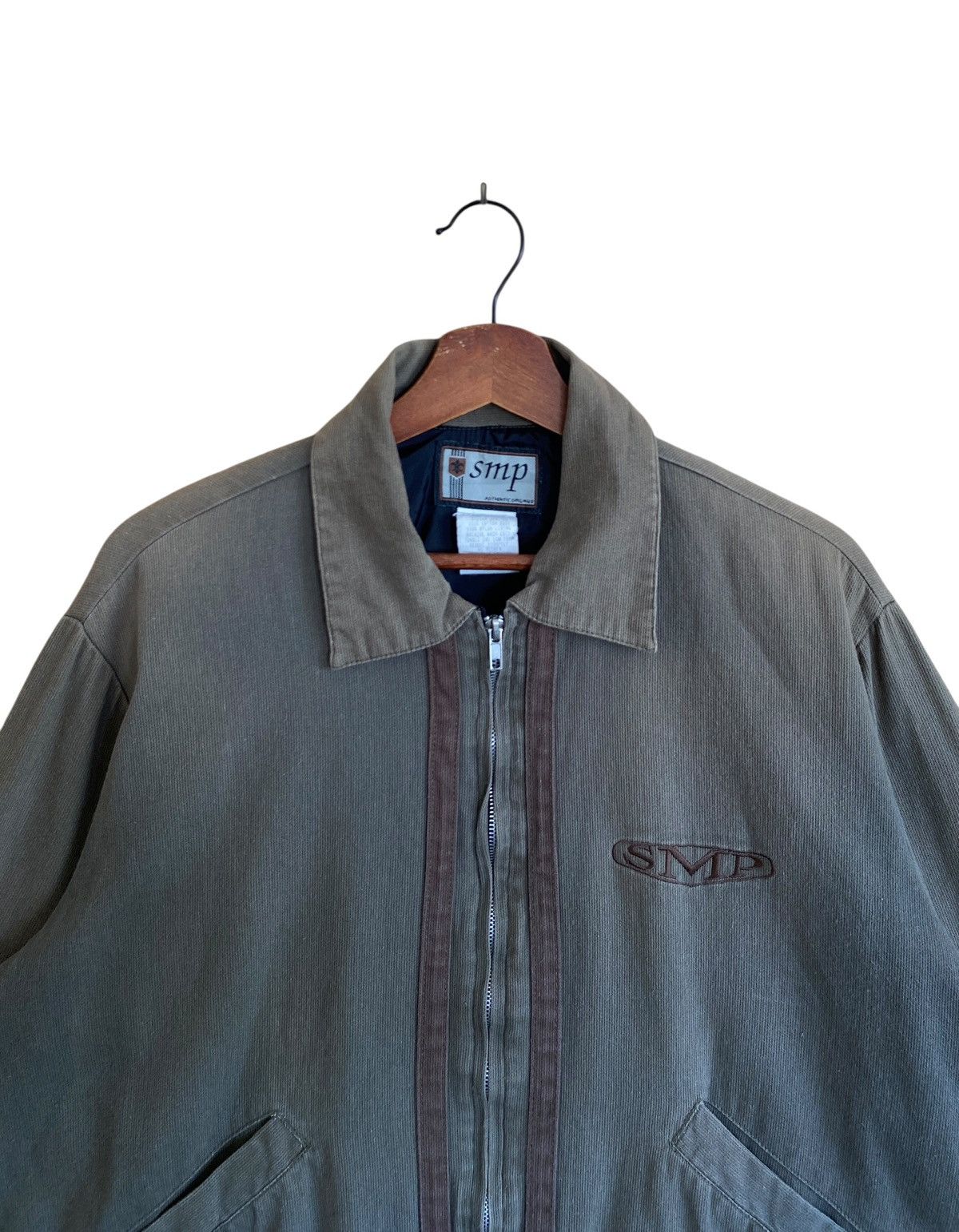 Vintage Very Rare Vintage Brand SMP Made In USA Bomber Jacket 1990s Size US M / EU 48-50 / 2 - 3 Thumbnail