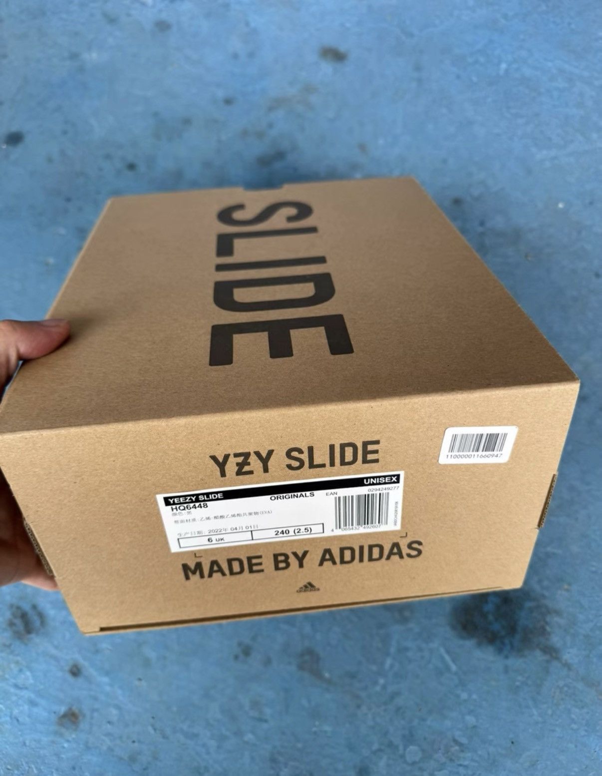 Adidas Adidas Yeezy Slide Onyx HQ6448 K37 Size US 6 / EU 39 - 2 Thumbnail