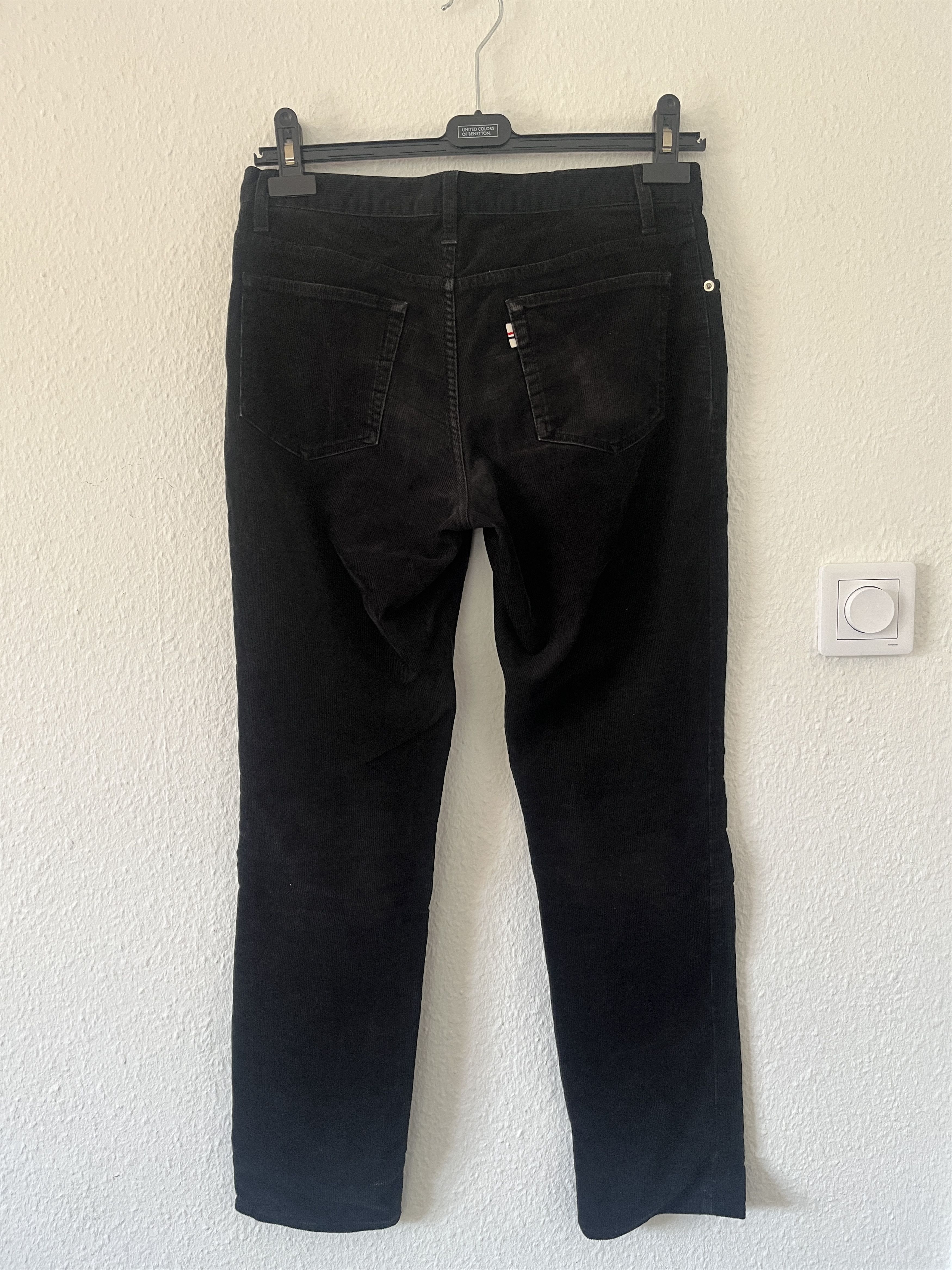 Maison Kitsune Black Corduroy Jeans Size US 30 / EU 46 - 2 Thumbnail