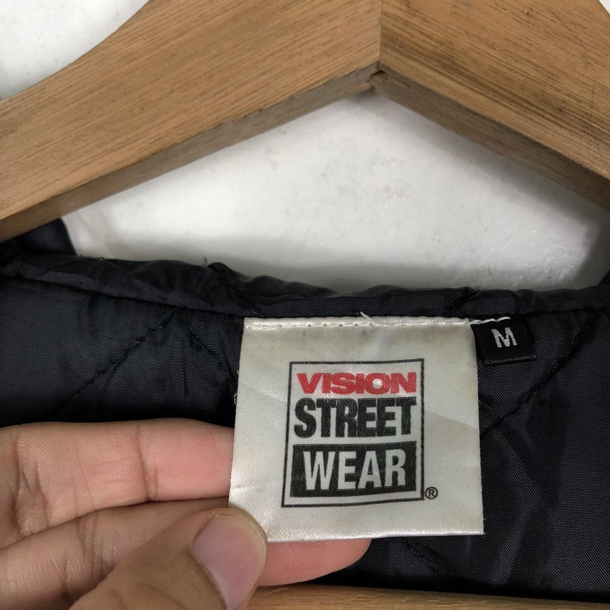 Japanese Brand 🔥Rare Big Logo Striped Design Vision Streetwear Jacket Size US M / EU 48-50 / 2 - 14 Thumbnail