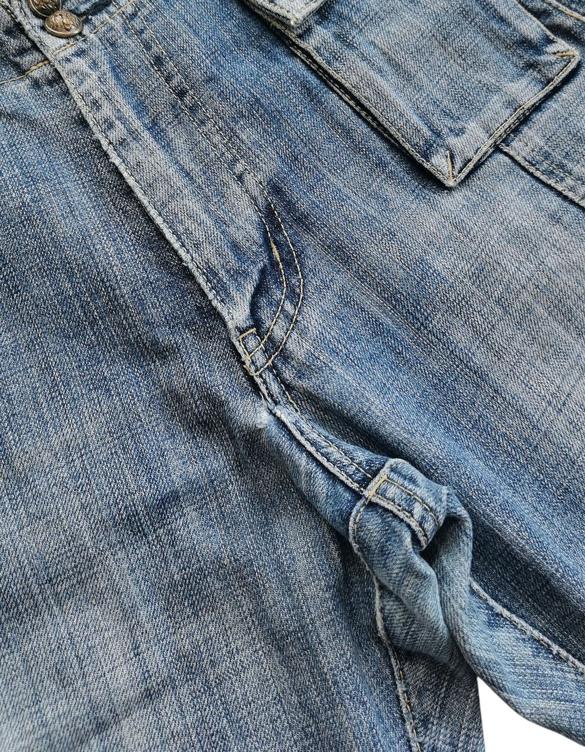 R.Newbold Vintage R Newbold Distressed Cargo Pants Size US 34 / EU 50 - 13 Thumbnail