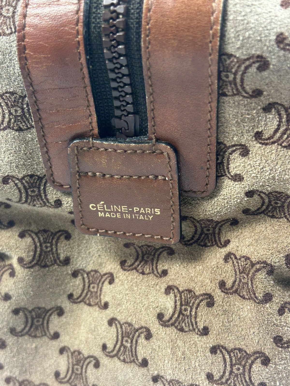 Celine Celine Macadam Canvas Boston Bag Size ONE SIZE - 7 Thumbnail