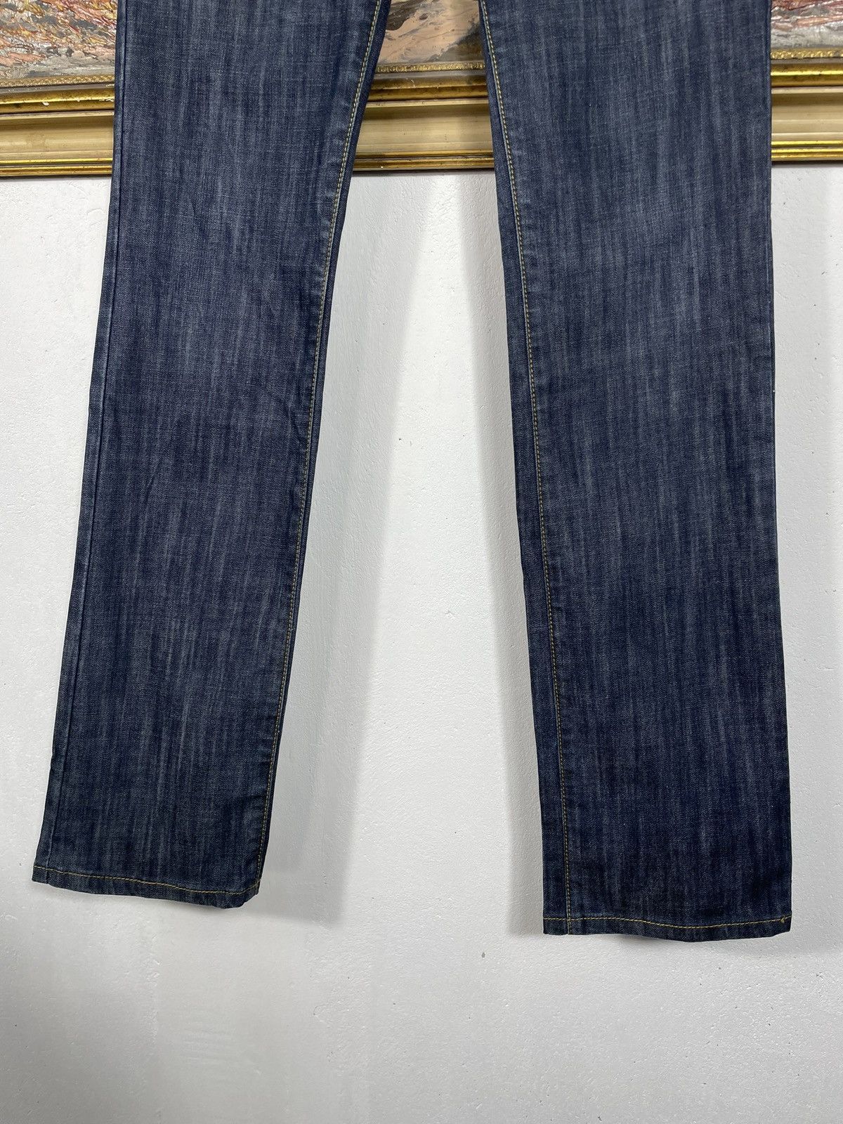 If Six Was Nine × Japanese Brand × Le Grande Bleu (L.G.B.) Avant Garde Boot Cut Denim Jenas Vintage Y2k Flare Trousers Size 30" / US 8 / IT 44 - 6 Thumbnail