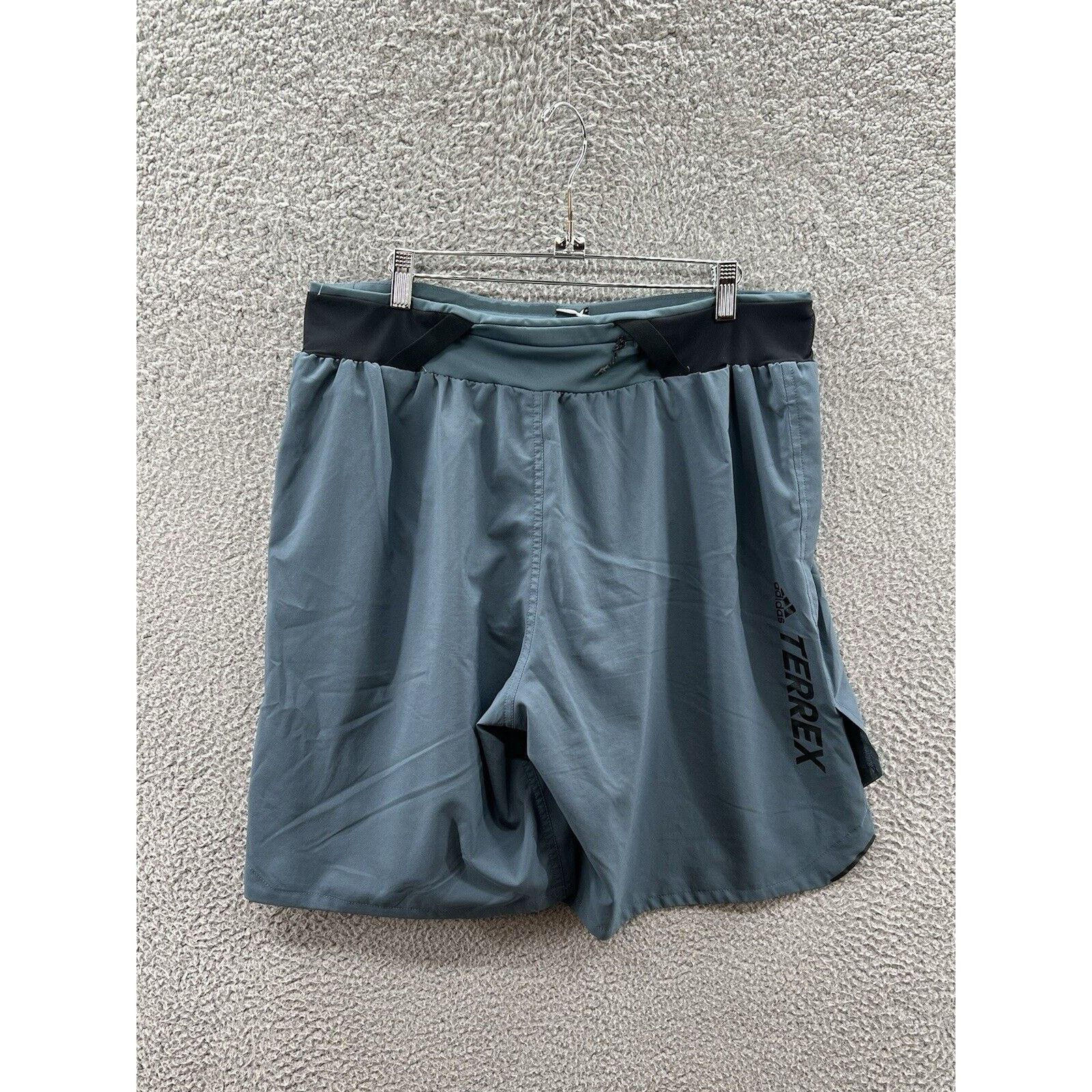 Adidas Adidas Parley Terrex 9” Aeroready Agravic Shorts Steel Size US 36 / EU 52 - 2 Thumbnail