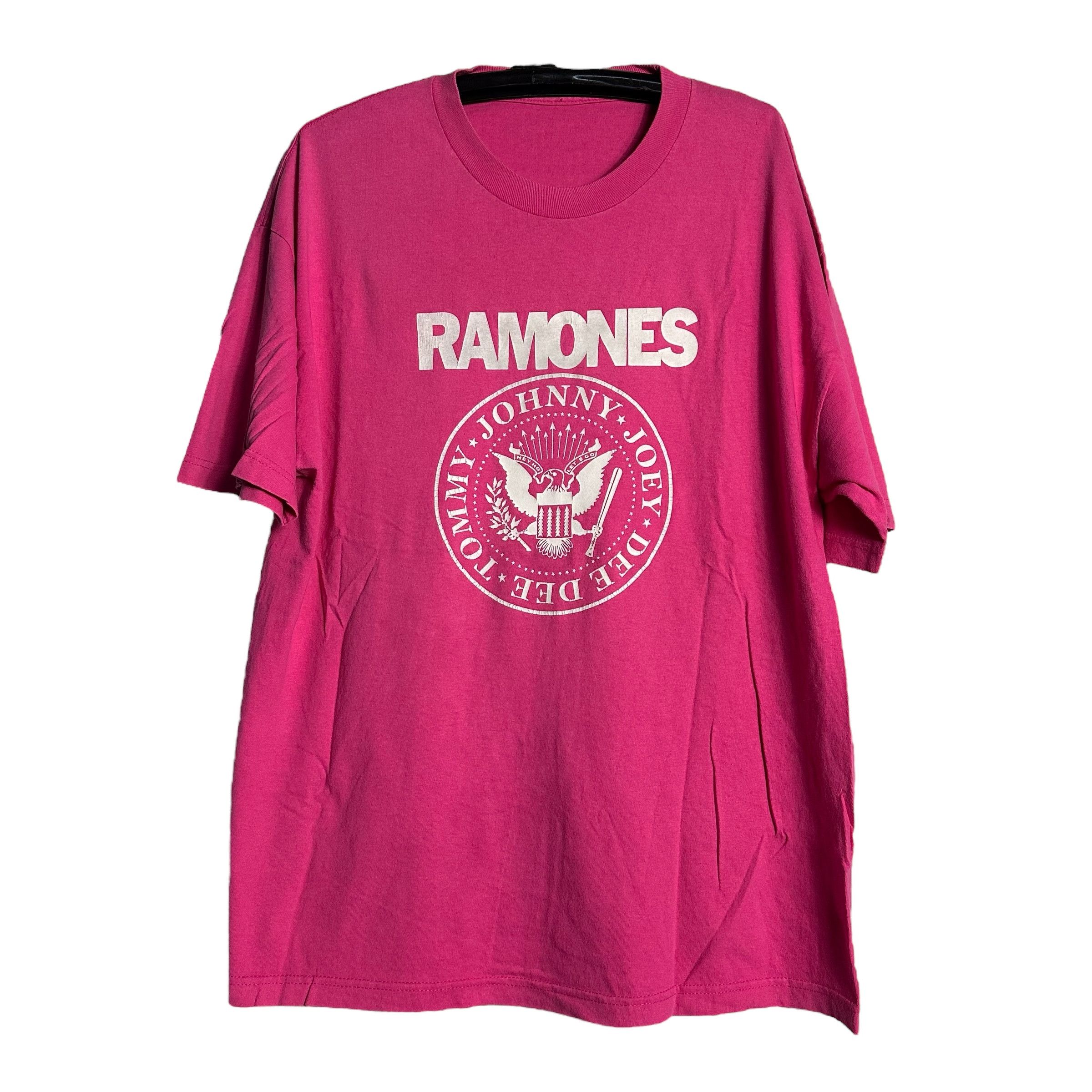 Band Tees × Vintage 🔥RARE🔥Vintage Ramones Band Spell Out T-shirt Size US XL / EU 56 / 4 - 1 Thumbnail