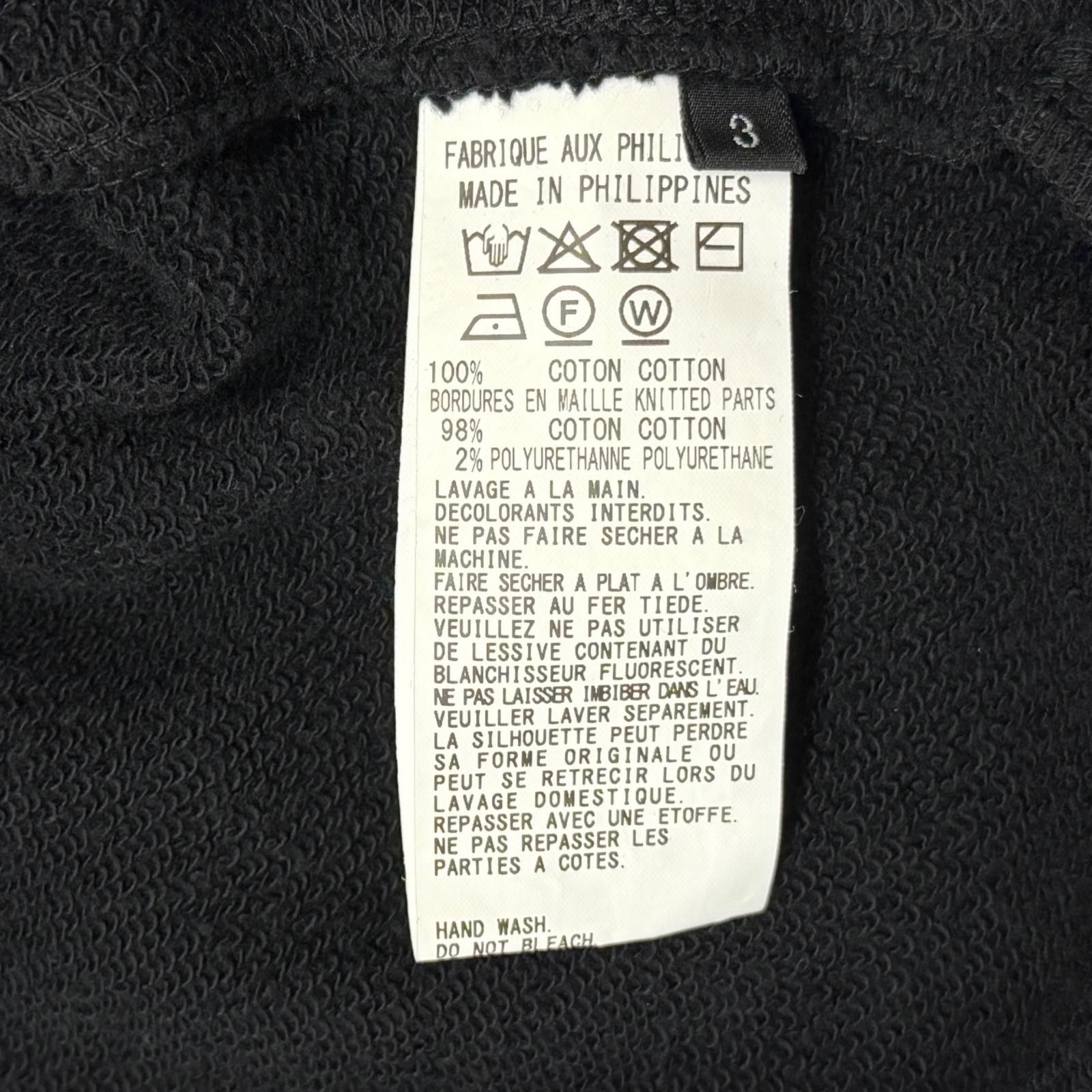 Yohji Yamamoto s'yte Yohji Yamamoto UT-T02-009 LOGO HOODIE Size US L / EU 52-54 / 3 - 5 Thumbnail