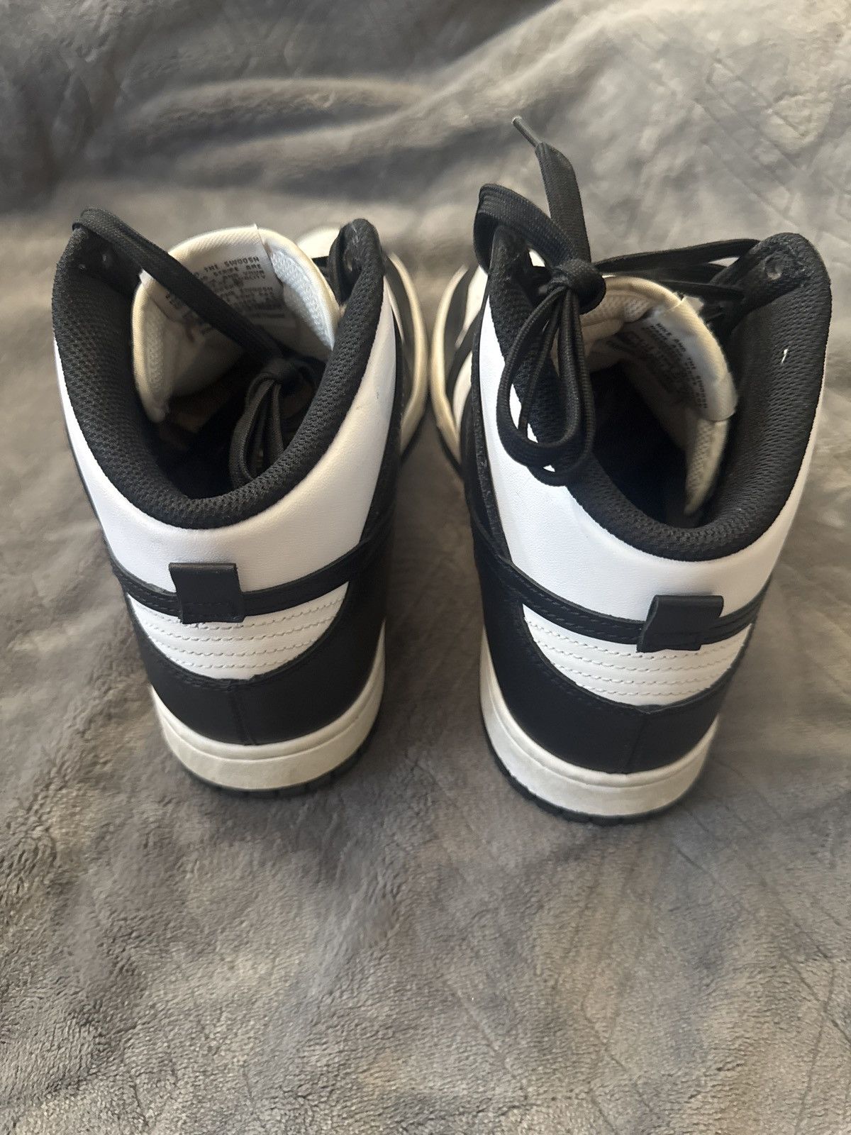Nike Nike dunk panda high top Size US 10 / EU 43 - 5 Thumbnail