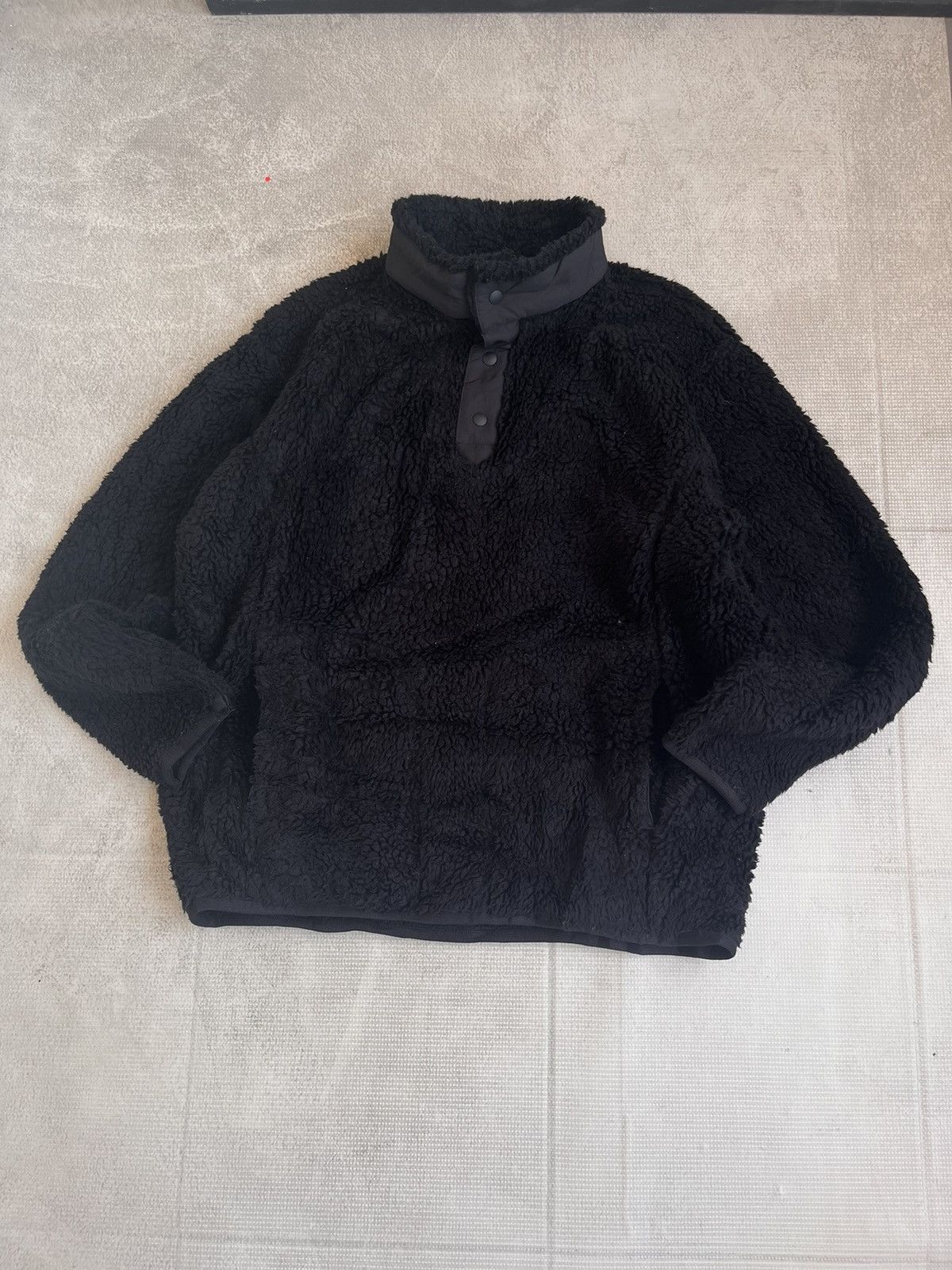 Japanese Brand × Uniqlo × White Mountaineering Uniqlo white mountaineering fleece button half Size US M / EU 48-50 / 2 - 2 Thumbnail
