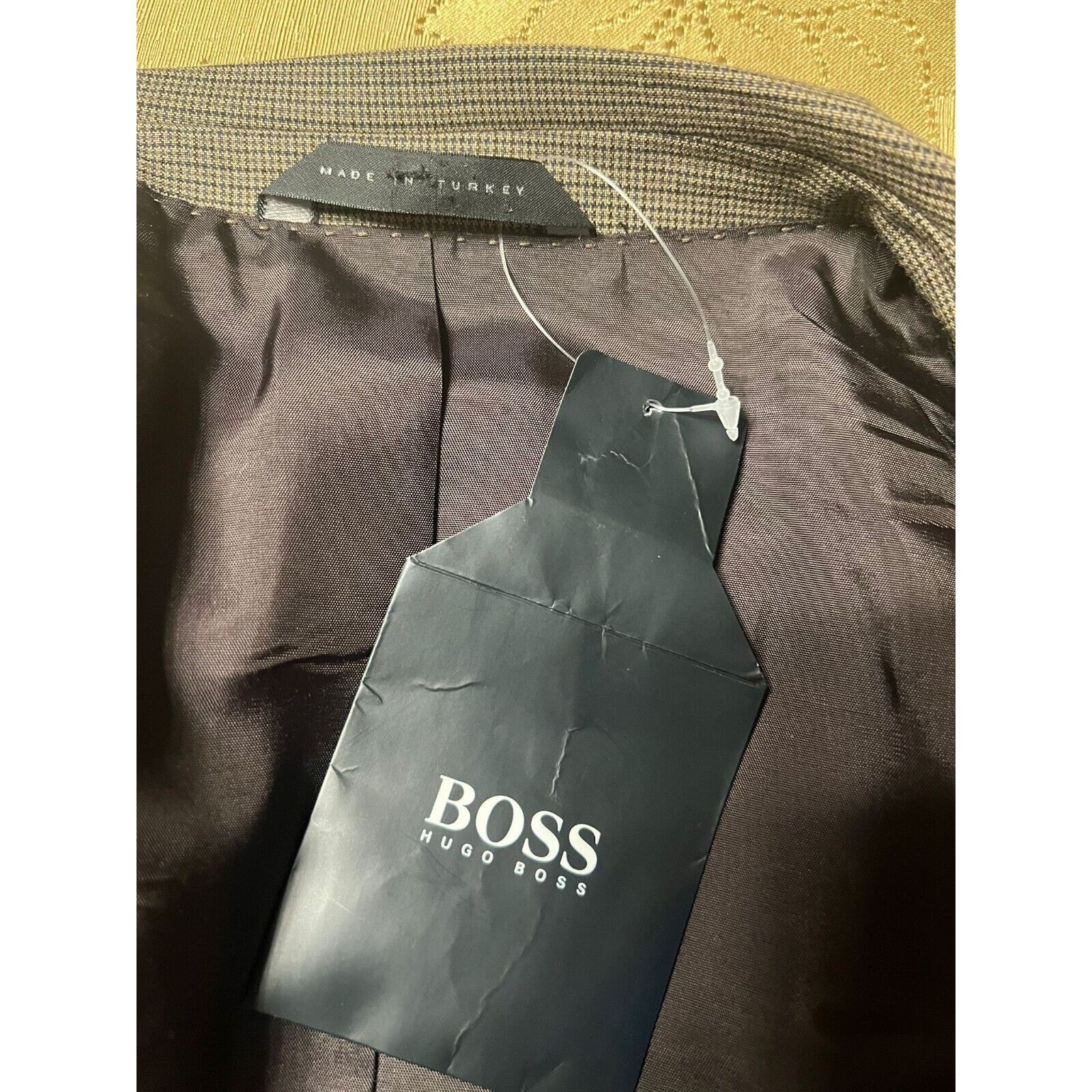 Hugo Boss Hugo Boss Mens Two Button Blazer Jacket Size 40 R Size 40R - 5 Thumbnail