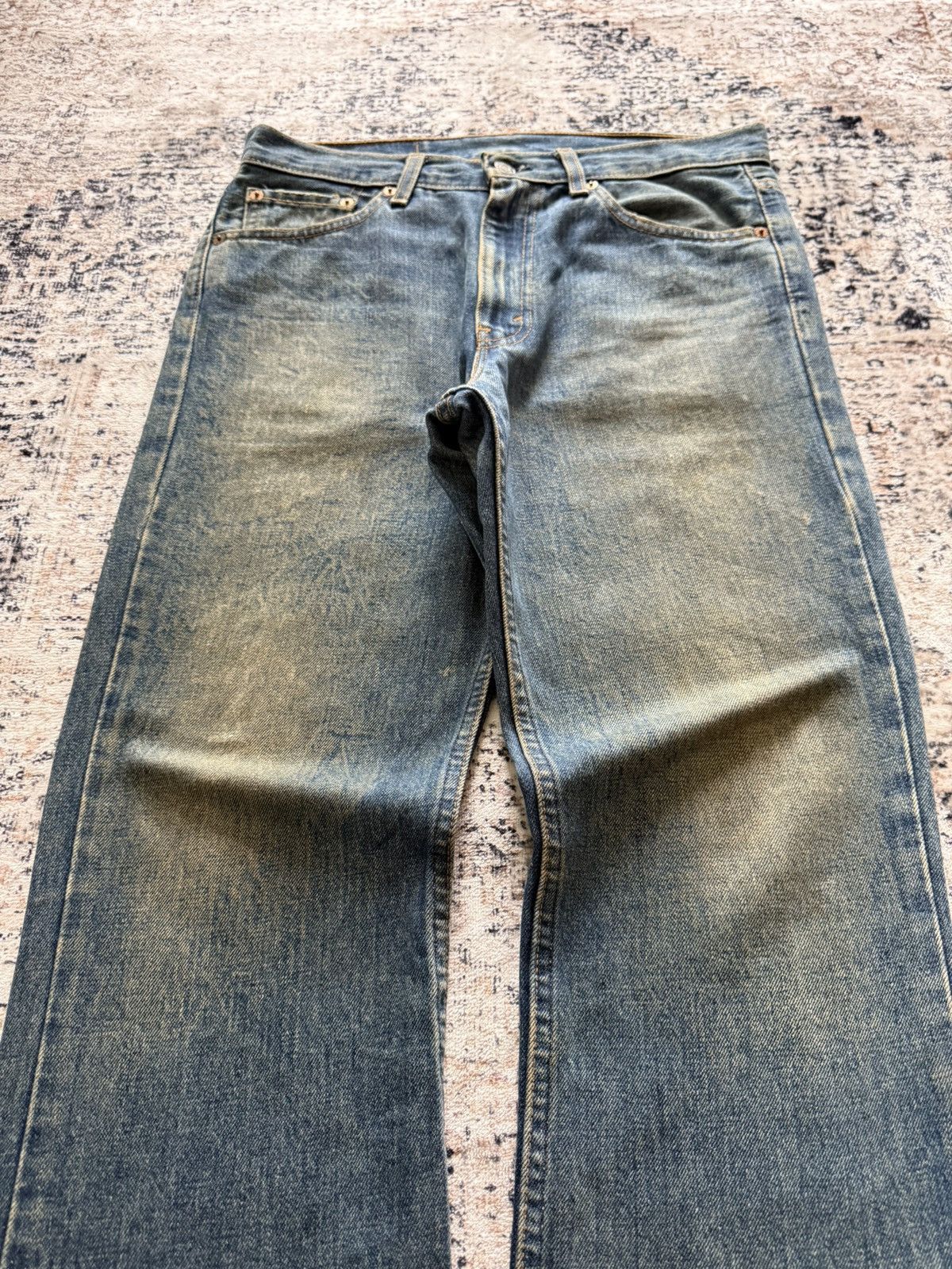 Levi's Vintage Clothing Vintage LEVIS 517 Muddy Wash Flared Bootcut Jeans Japan Made Size US 32 / EU 48 - 3 Thumbnail