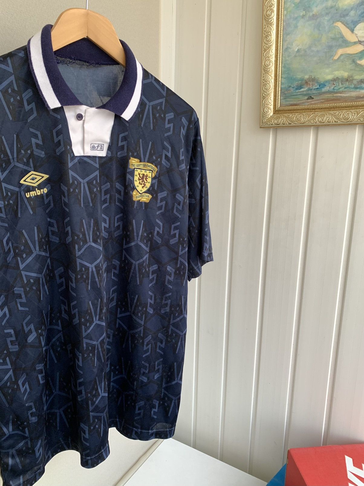 Umbro Umbro Scotland Authentic Vintage 1991-1994 Home Jersey M Size US M / EU 48-50 / 2 - 2 Thumbnail
