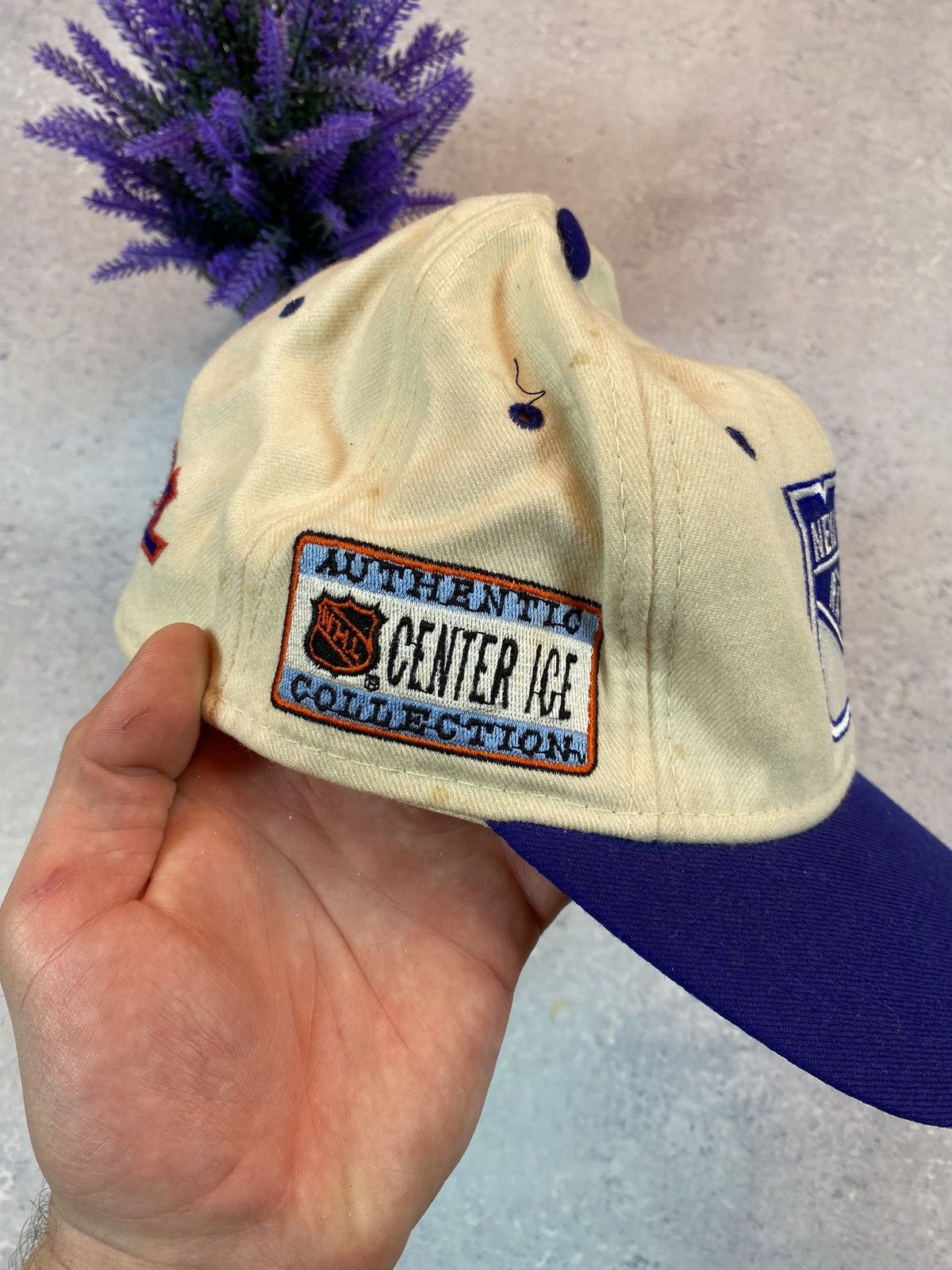 NHL × Vintage Vintage NHL New York Rangers Cap Size ONE SIZE - 3 Thumbnail