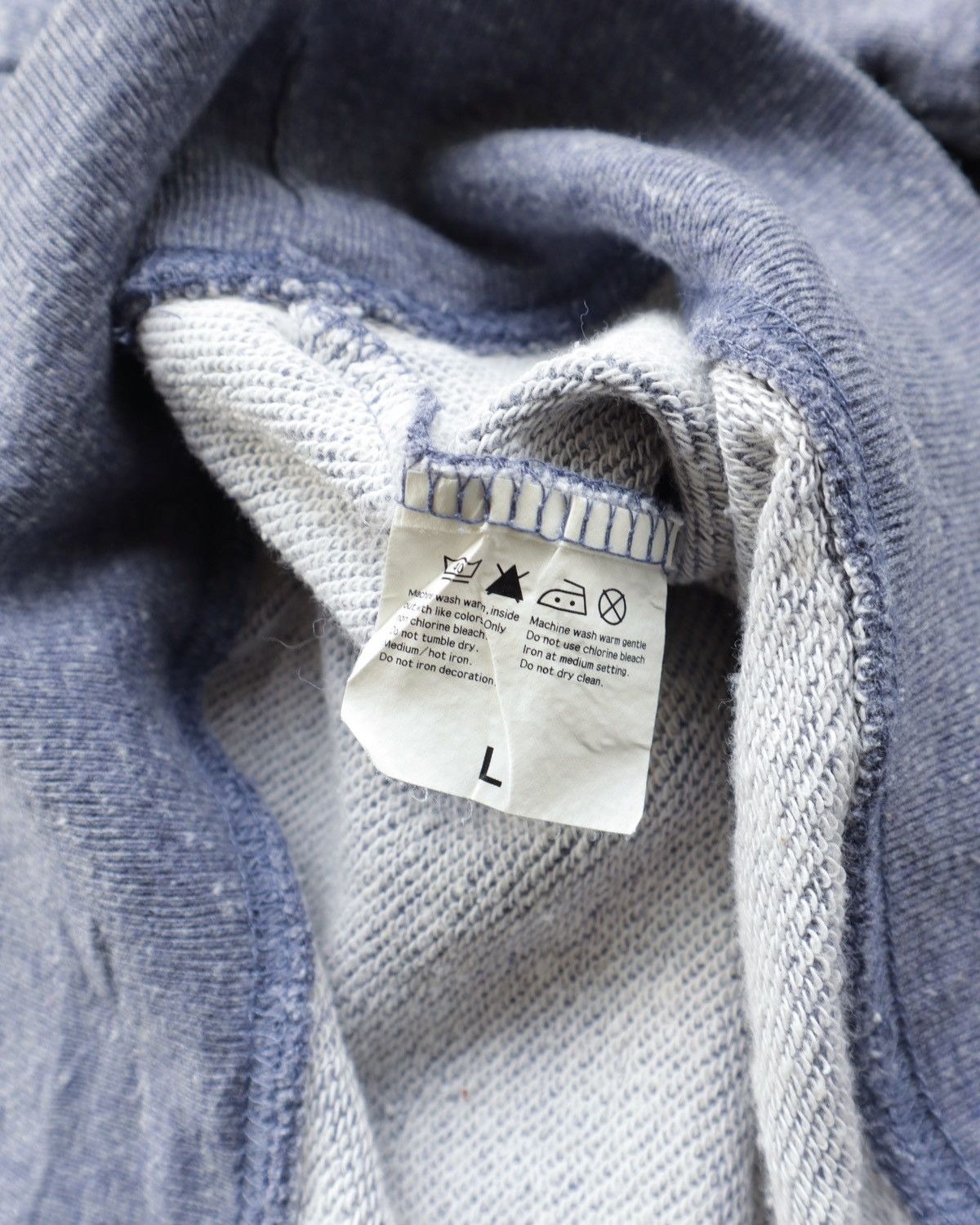 Vanson Leathers Modern Vanson Leather Japanese Archive Star Grey Crewneck Size US L / EU 52-54 / 3 - 6 Thumbnail
