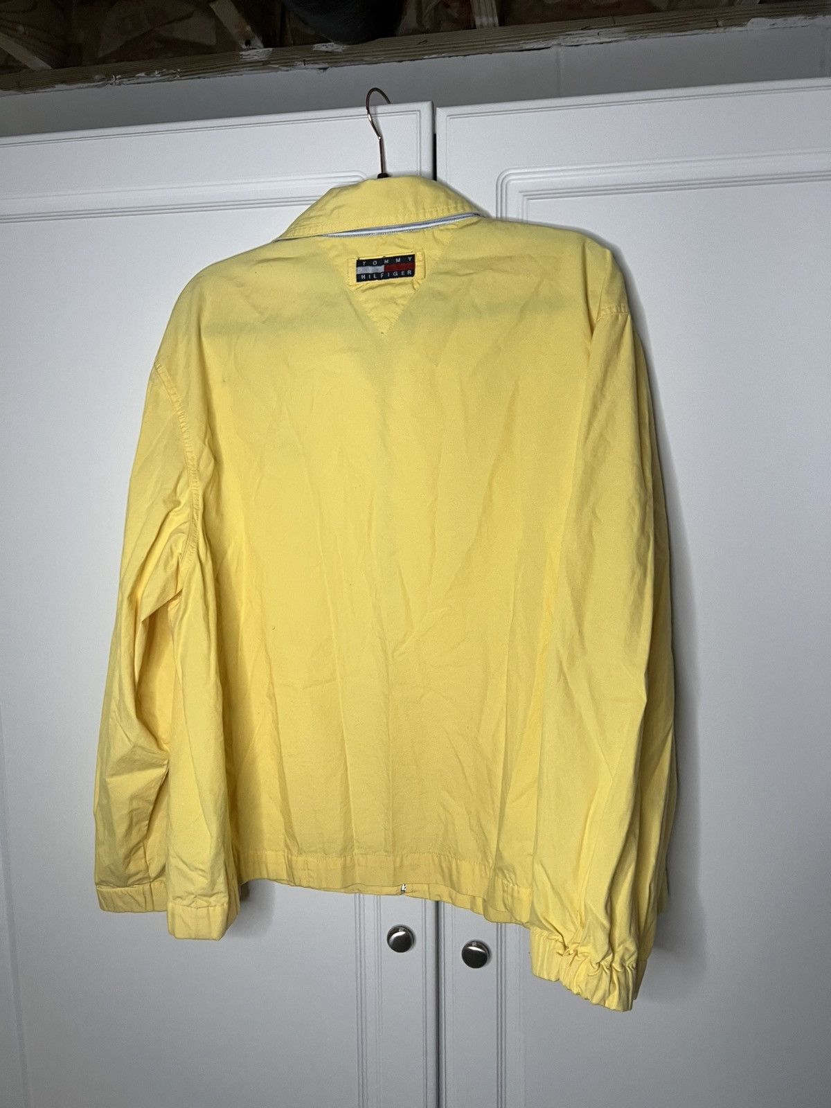Tommy Hilfiger × Vintage Vintage Butter Yellow Toy Hilfiger Jacket Size US XL / EU 56 / 4 - 13 Thumbnail