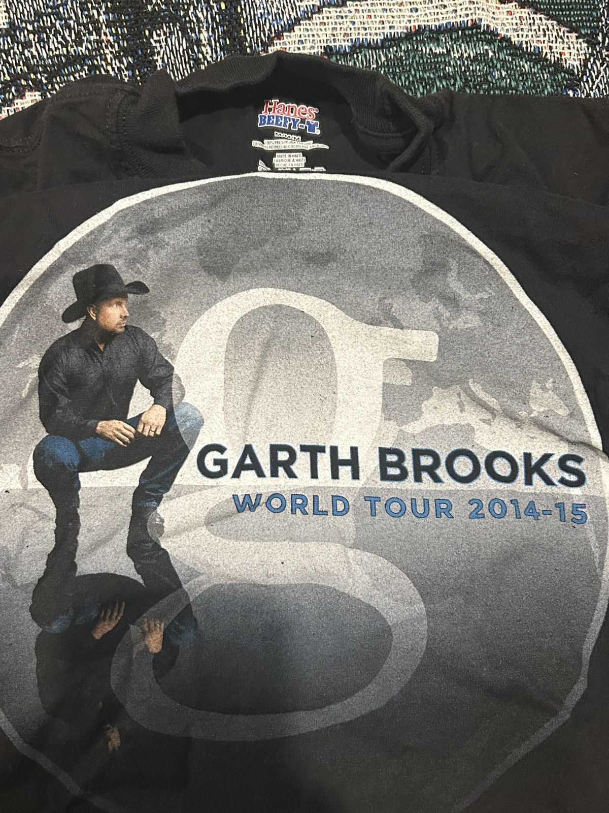 Other Medium Black Garth Brooks World Tour 2014-15 Size US M / EU 48-50 / 2 - 2 Thumbnail