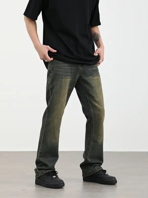 VIBE distressed faded skate hiphop jeans Size US 32 / EU 48 - 1 Thumbnail