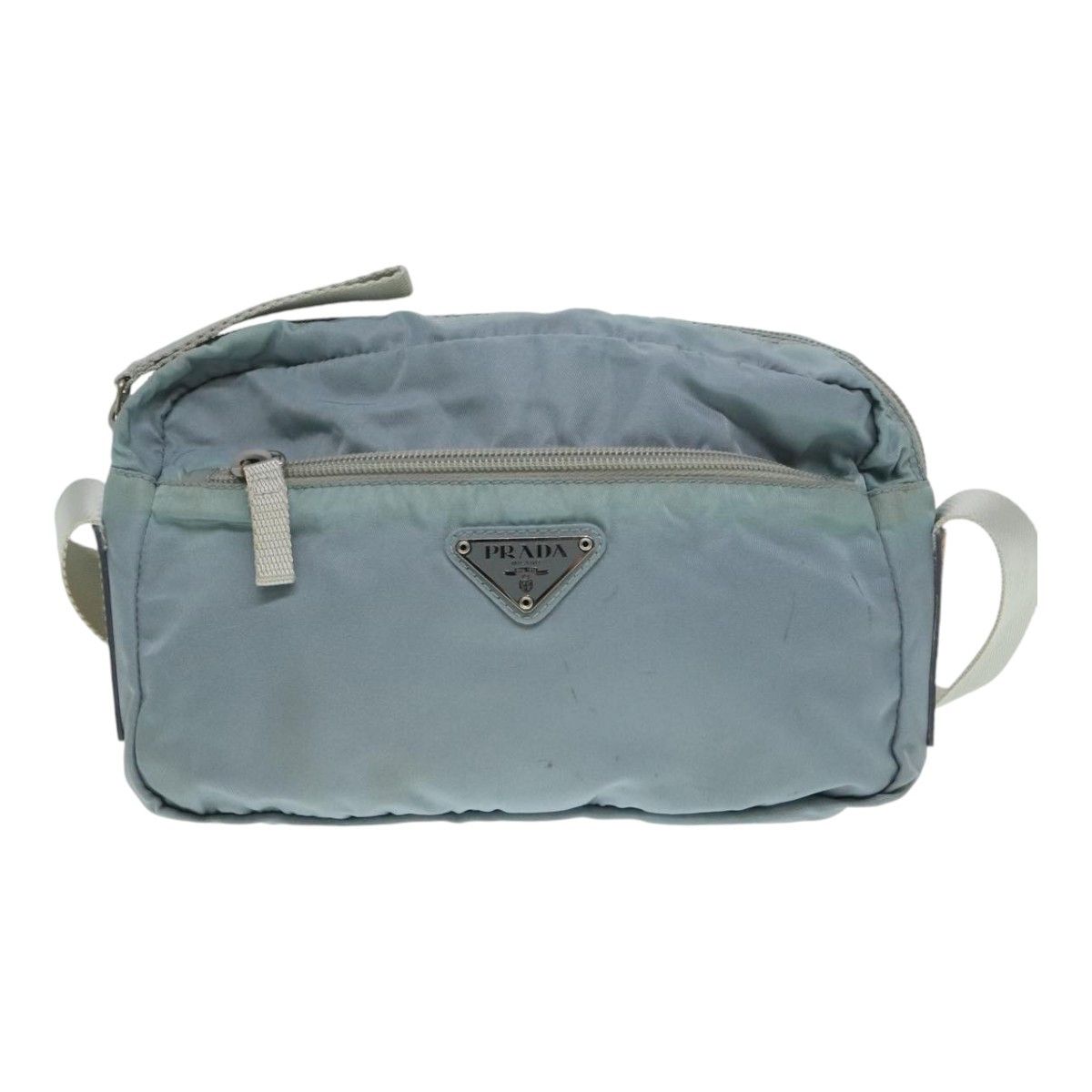 Tessuto Blue Synthetic Shoulder Bag (Pre-Owned)