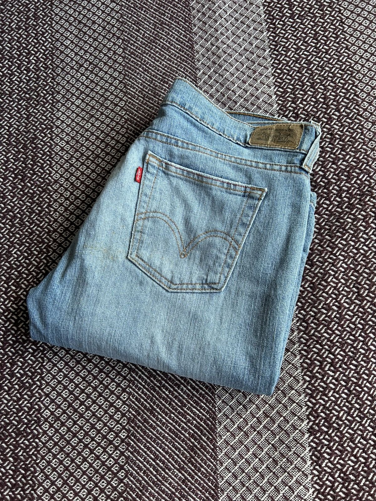 Jean × Levi's × Vintage Vintage Levis 515 Denim Washed Women’s Jeans Boot Cut SZ 10 Size 32" / US 10 / IT 46 - 11 Thumbnail