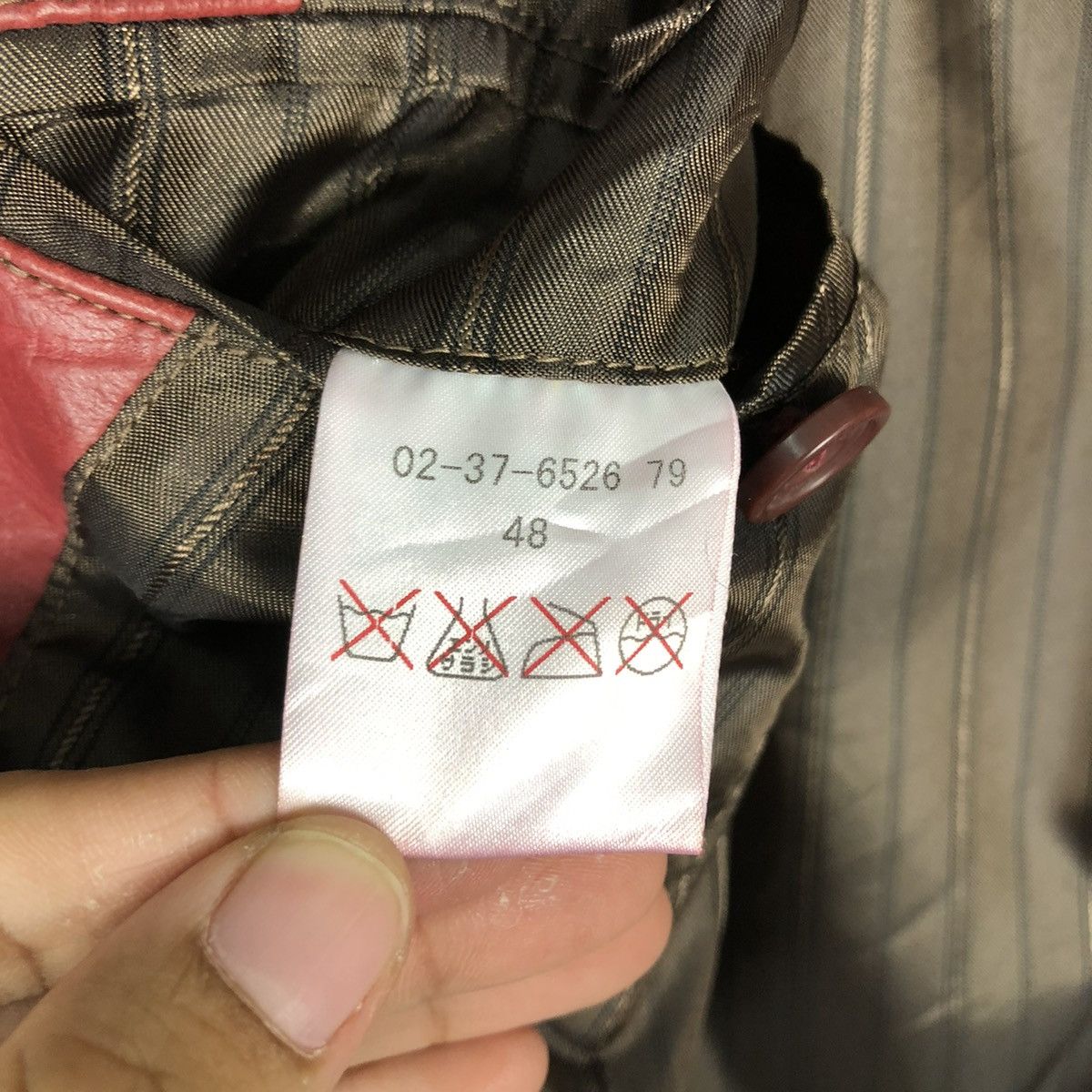 Japanese Brand 🔥VINTAGE BONDAGE LEATHER BIKER JACKET ASM ISSEY MIYAKE Size US M / EU 48-50 / 2 - 20 Thumbnail