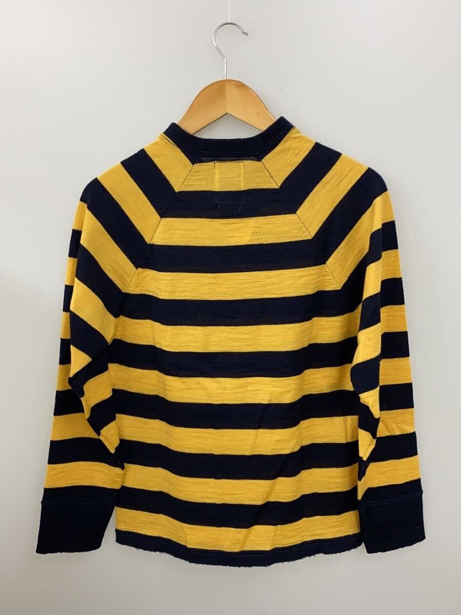 Visvim Yellow Wool Striped Knit Sweater (thin) Size US S / EU 44-46 / 1 - 2 Thumbnail