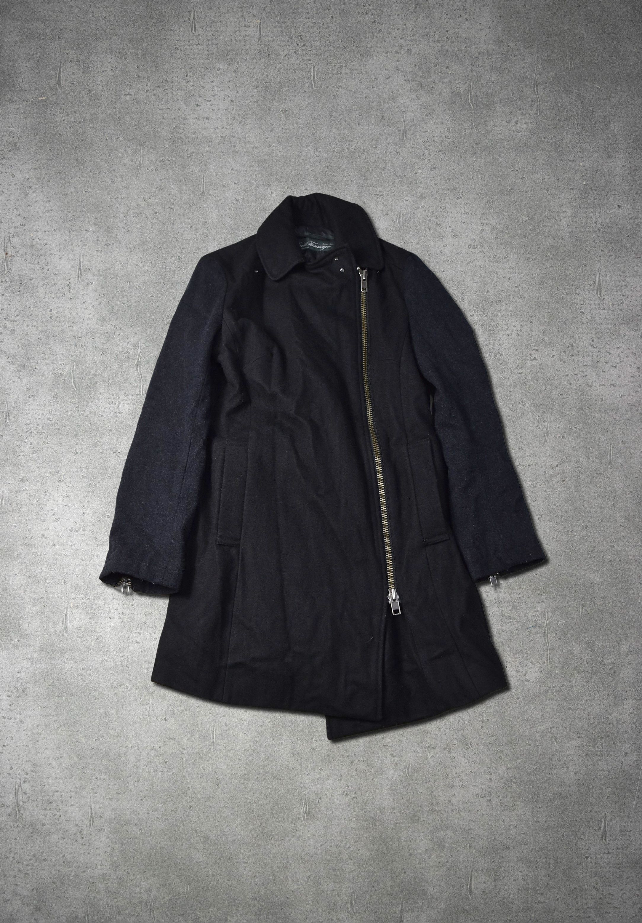Japanese Brand Japanese Brand wool coat 15-5-55 119 Size XS / US 0-2 / IT 36-38 - 1 Thumbnail