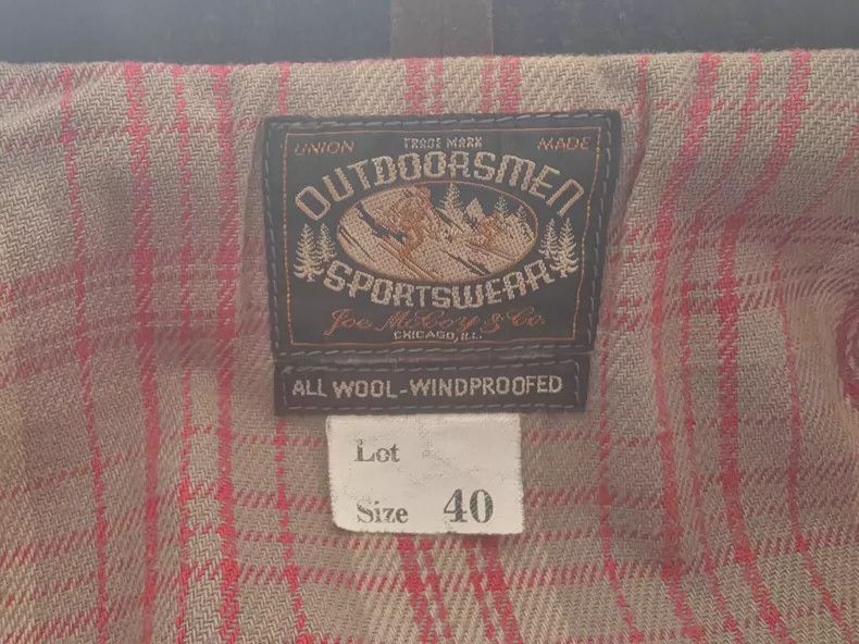 The Real McCoy's the real mccoys Okamoto Hiroshi Era 1930's Sports Jacket Size US L / EU 52-54 / 3 - 8 Thumbnail