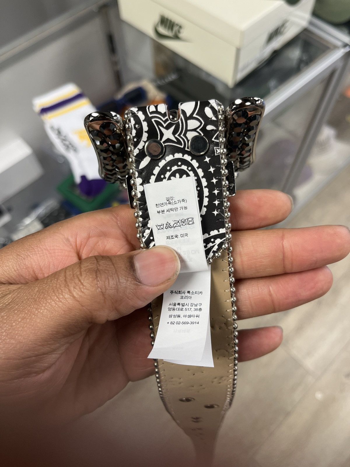 B.B. Simon × Supreme Supreme BB SIMON Belt size 34 Size 34 - 6 Thumbnail