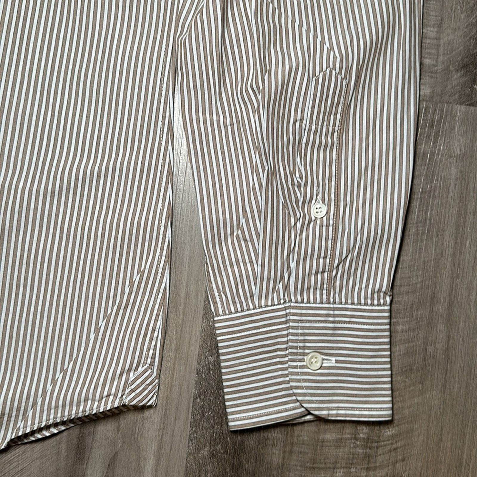 Ermenegildo Zegna Ermenegildo Zegna Long Sleeve Button Down - Large (15.5) Size US L / EU 52-54 / 3 - 4 Thumbnail