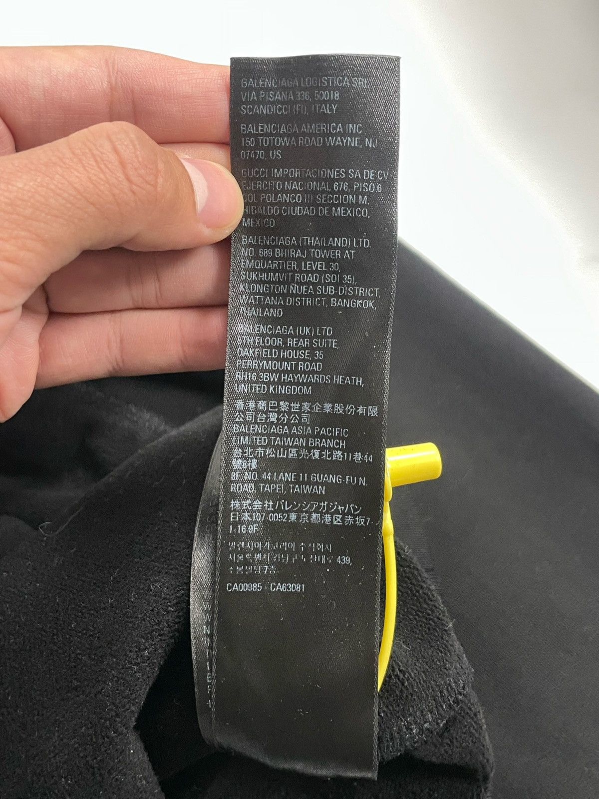 Balenciaga Balenciaga Tab Zip-Up Hoodie Size US S / EU 44-46 / 1 - 12 Thumbnail