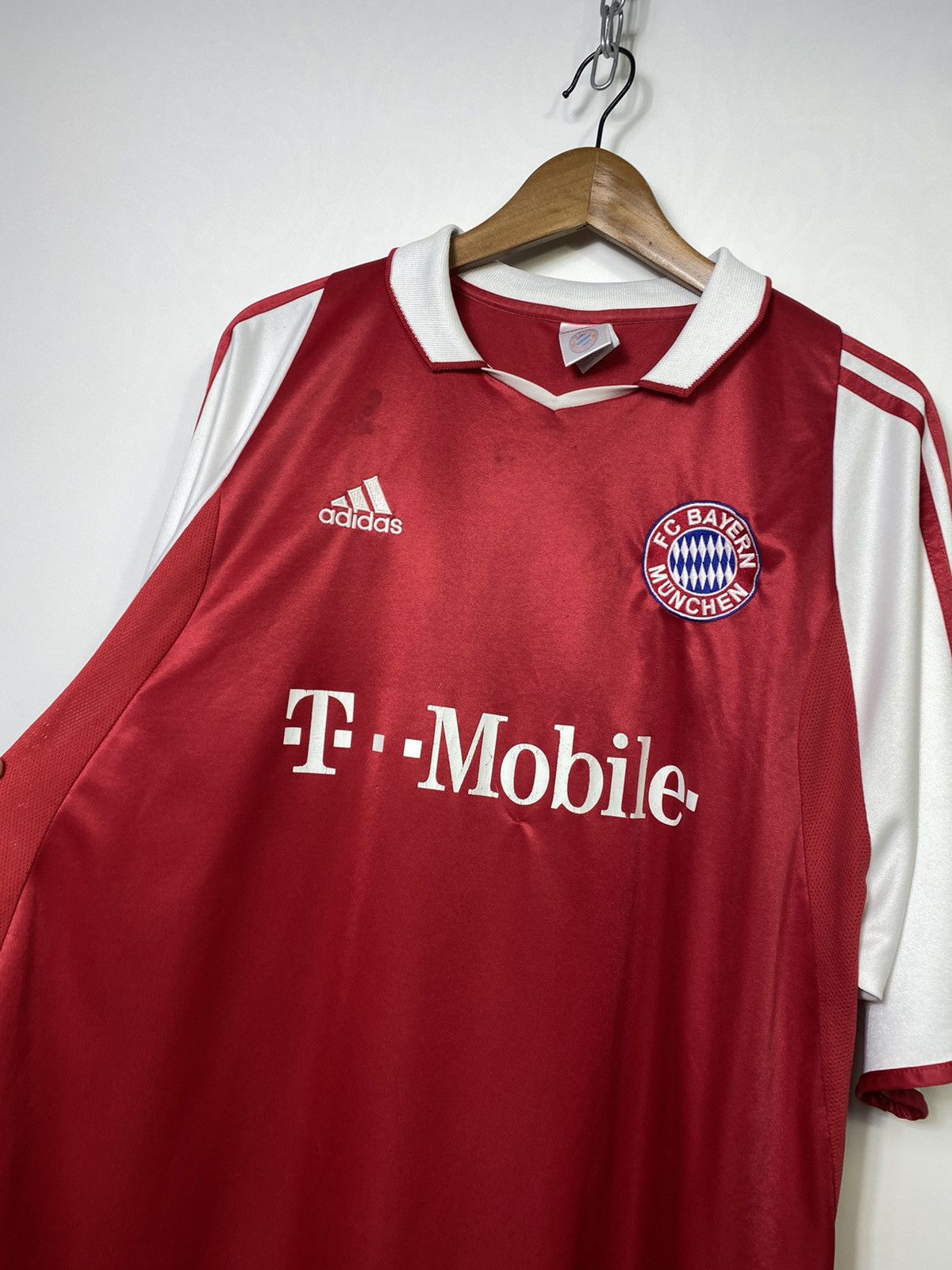 Adidas × Vintage Vintage Bayern Munich 2003/04 Football Jersey T-shirt Size US XXL / EU 58 / 5 - 5 Thumbnail