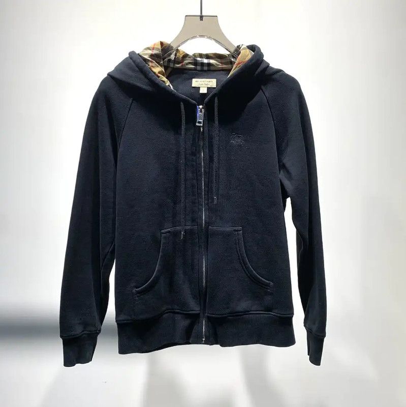 Burberry Burberry Black Cotton Men's Jacket Size US S / EU 44-46 / 1 - 1 Thumbnail