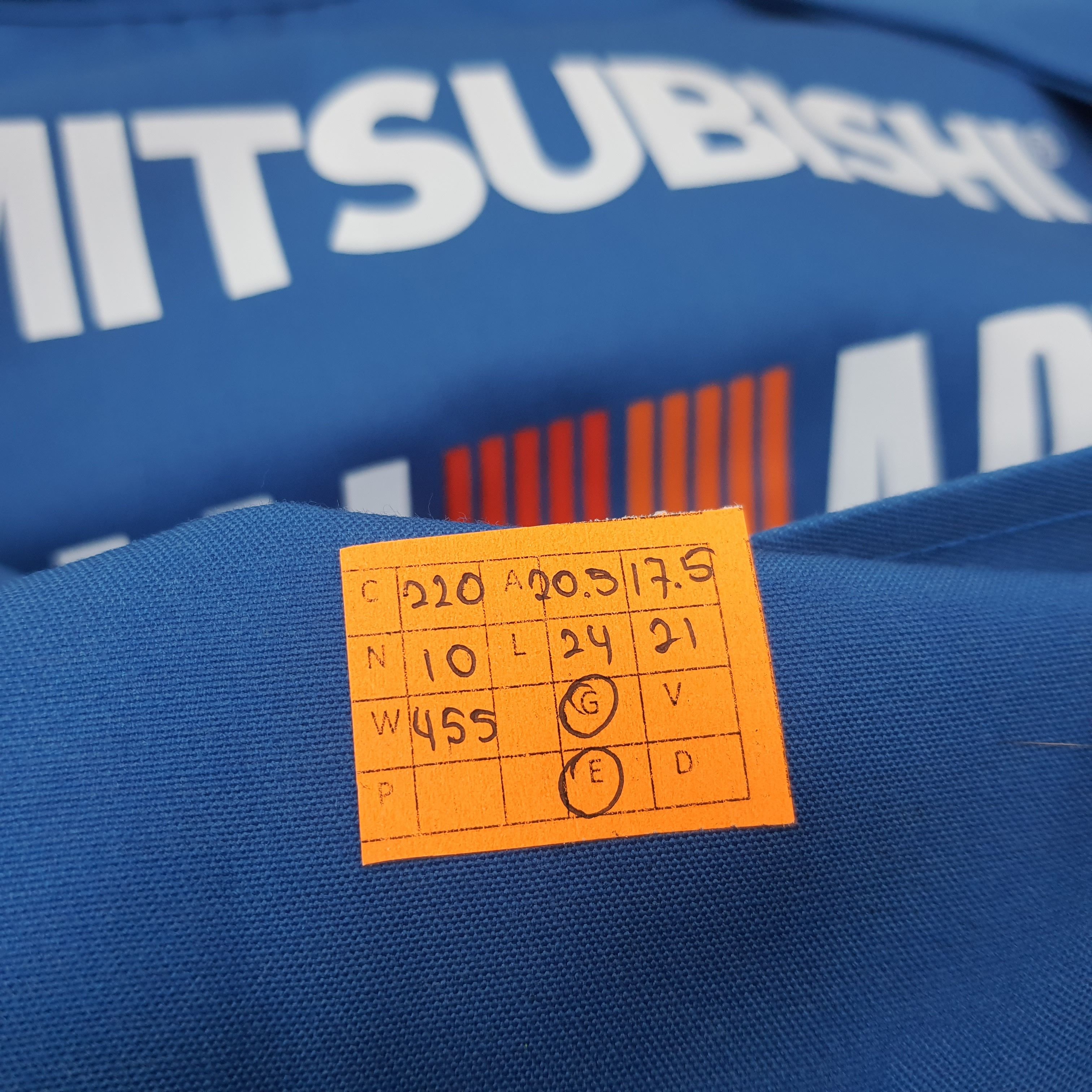 Japanese Brand × Vintage Vintage Mitsubishi RalliArt Japan Motorsports Jacket C220N10 Size US M / EU 48-50 / 2 - 6 Thumbnail