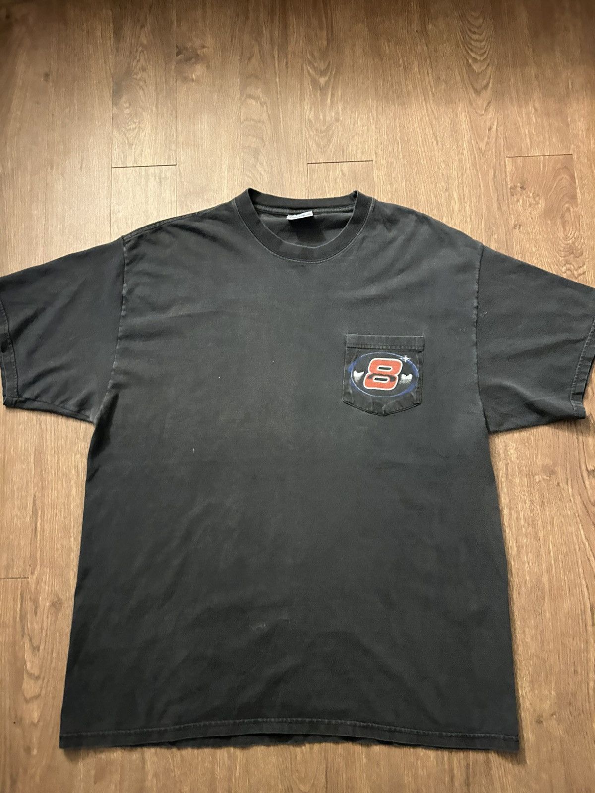 Vintage Vintage Dale Earnhardt Faded Distressed T-Shirt Size US XL / EU 56 / 4 - 3 Thumbnail